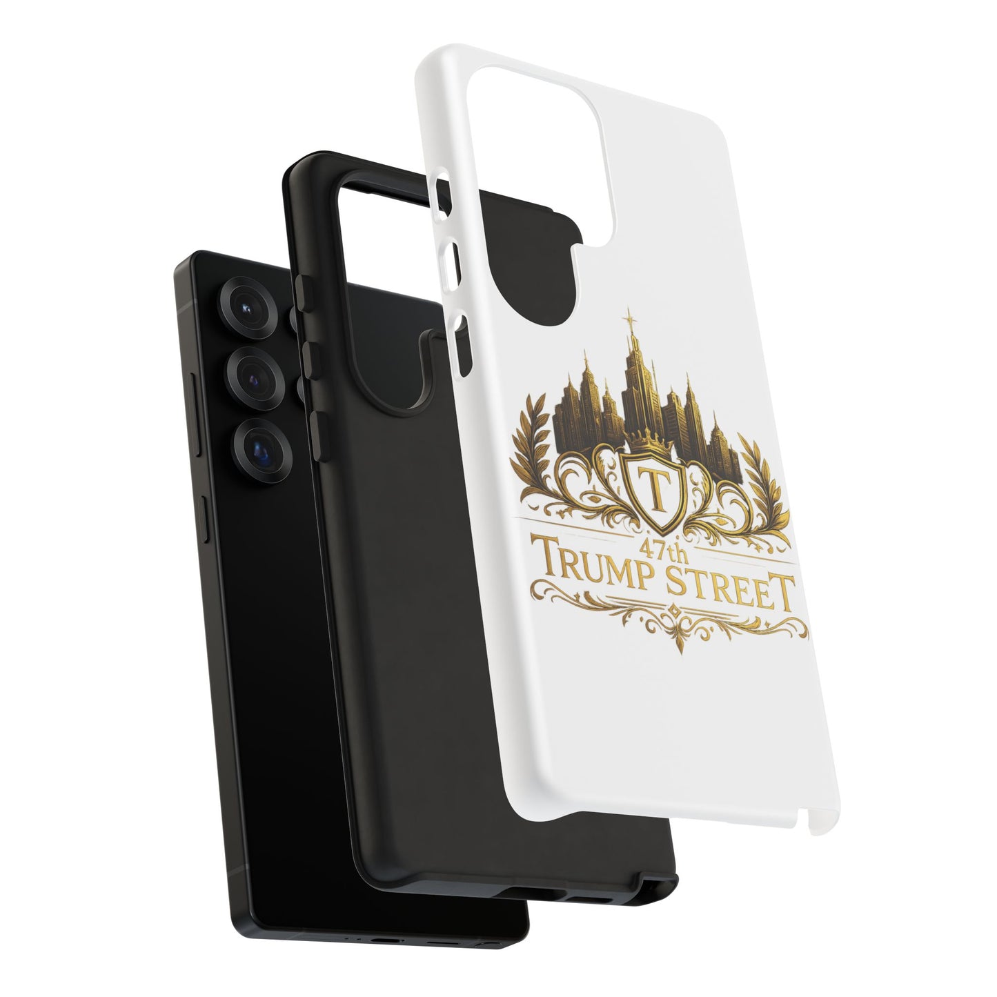Gold Crest Phone Case - 47th Trump Street
