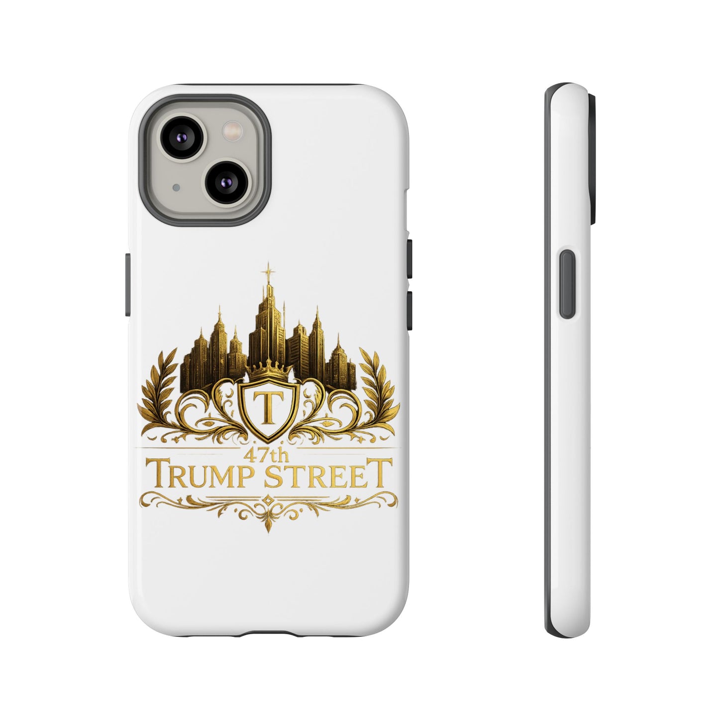 Gold Crest Phone Case - 47th Trump Street