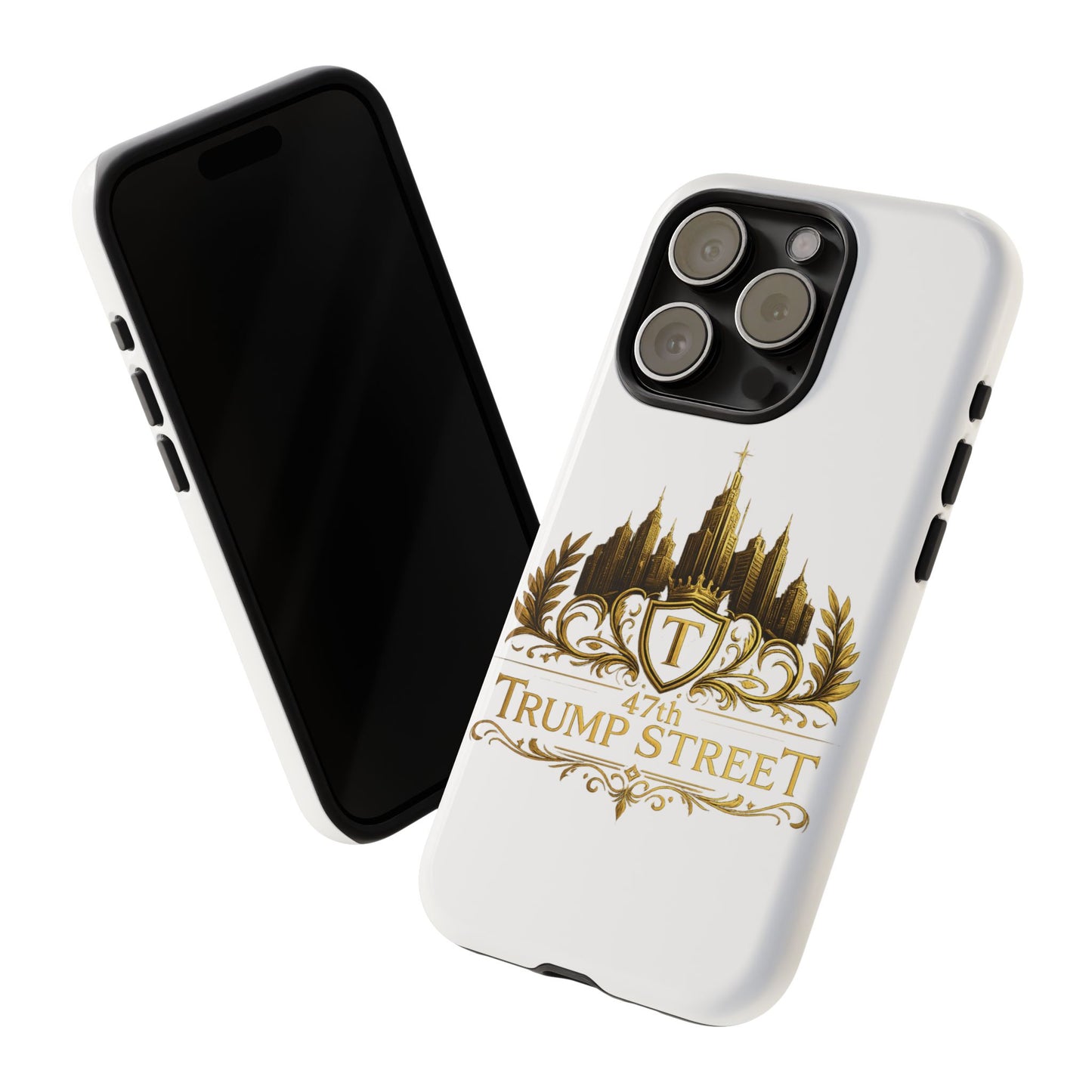 Gold Crest Phone Case - 47th Trump Street