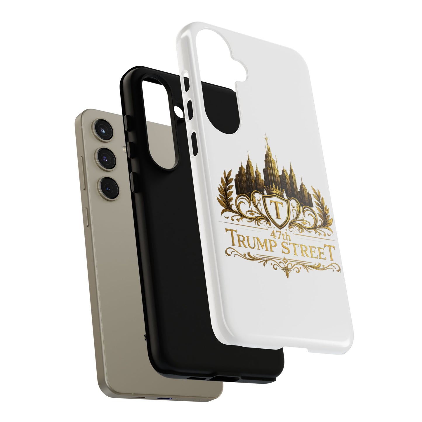 Gold Crest Phone Case - 47th Trump Street