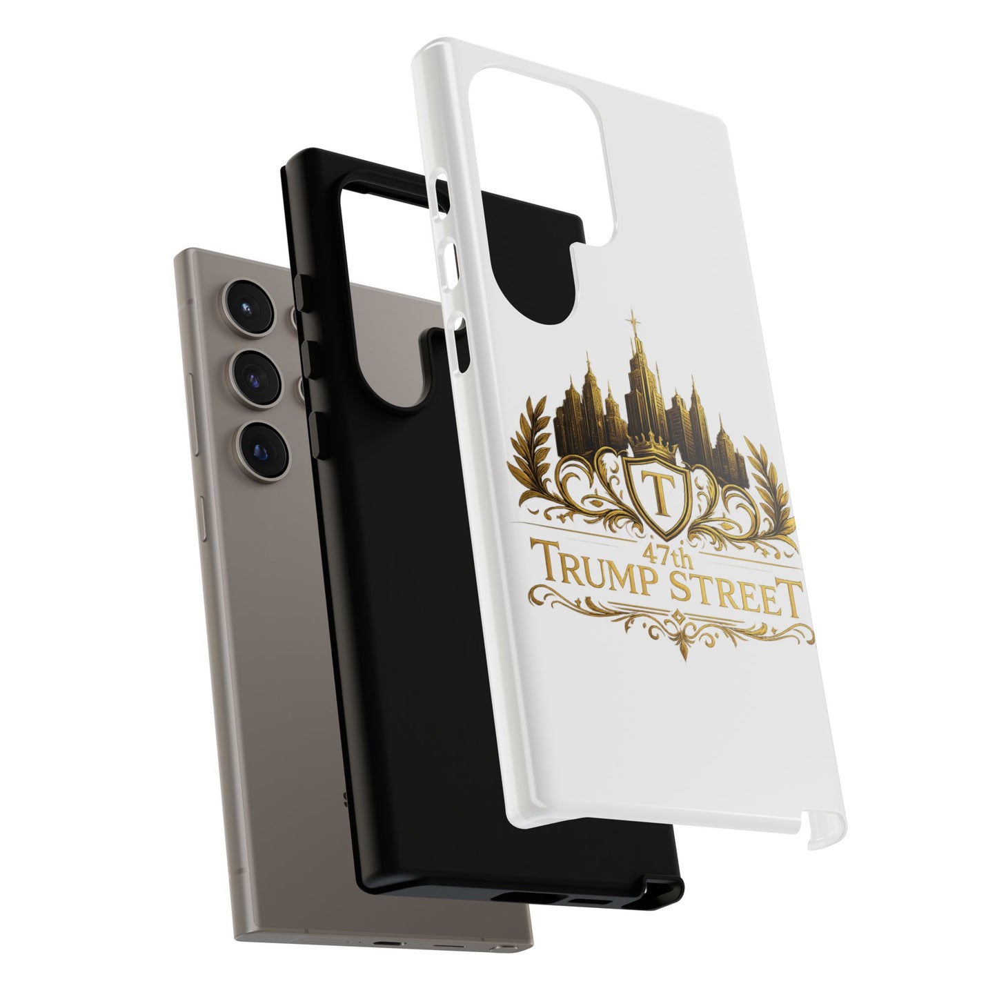 Gold Crest Phone Case - 47th Trump Street