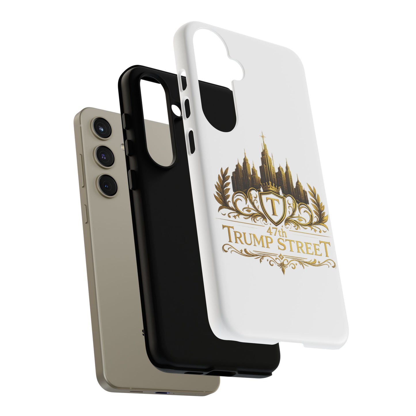 Gold Crest Phone Case - 47th Trump Street