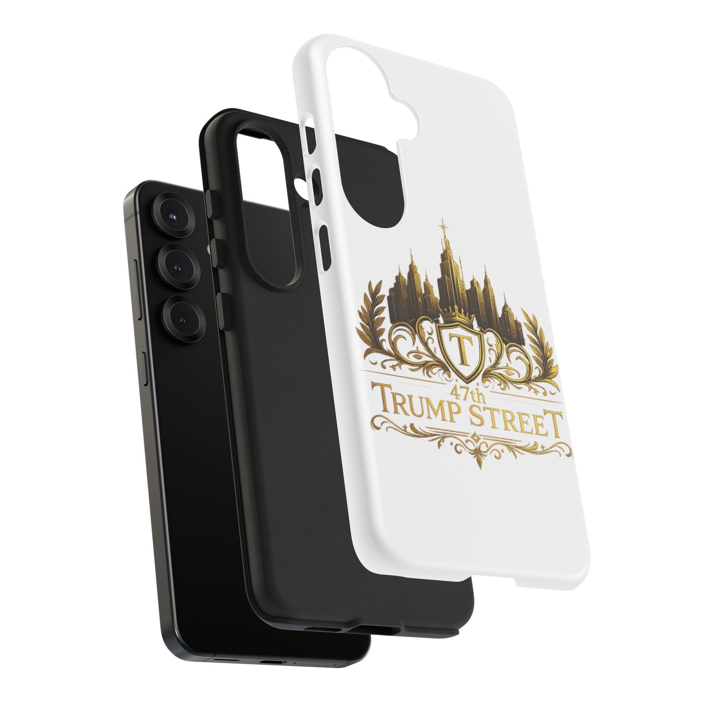 Gold Crest Phone Case - 47th Trump Street