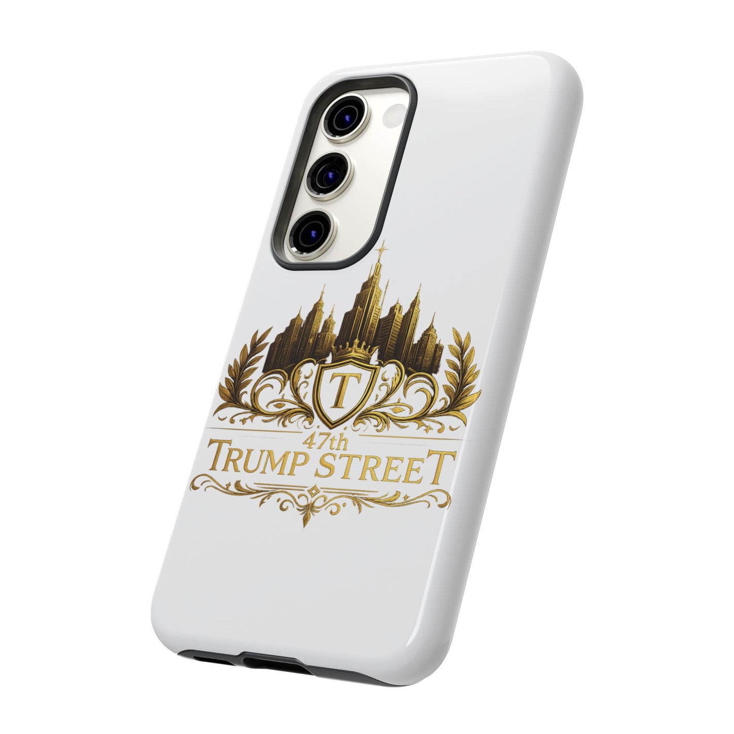 Gold Crest Phone Case - 47th Trump Street