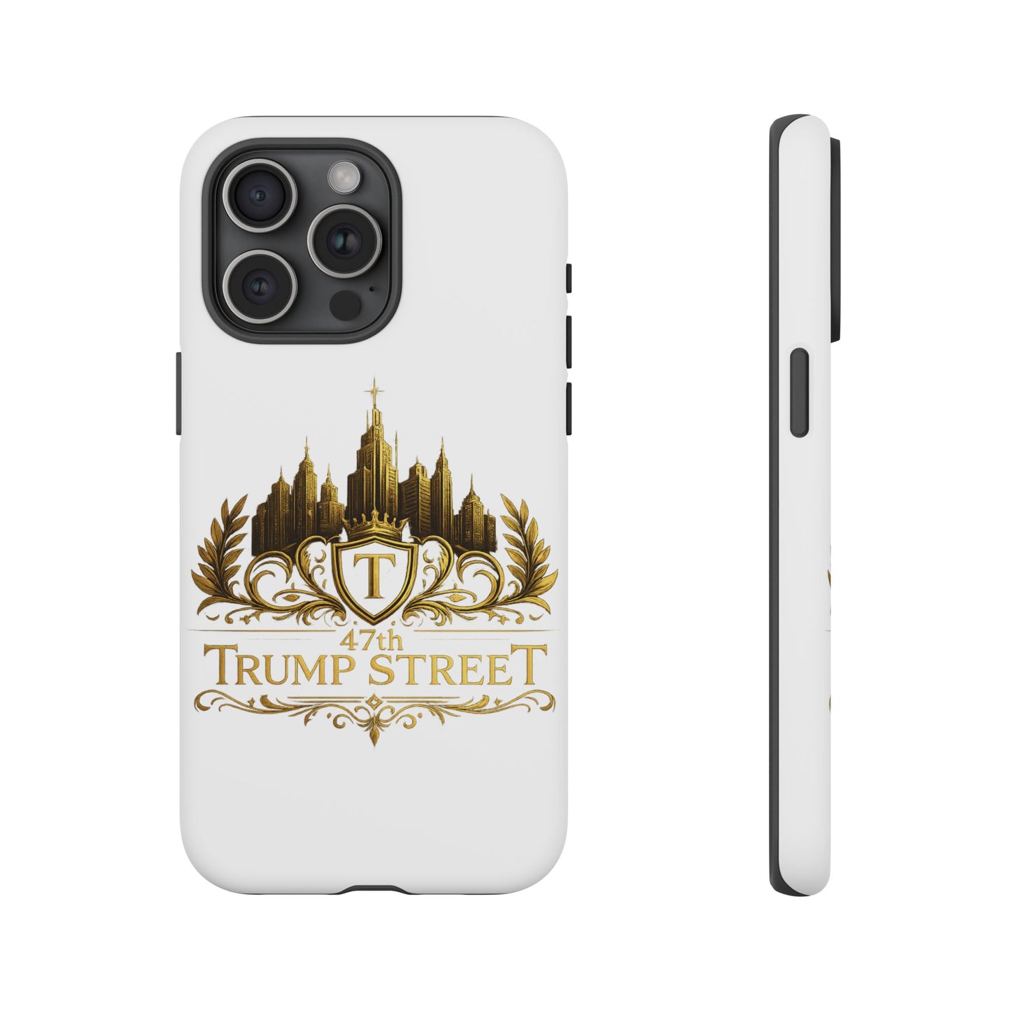 Gold Crest Phone Case - 47th Trump Street