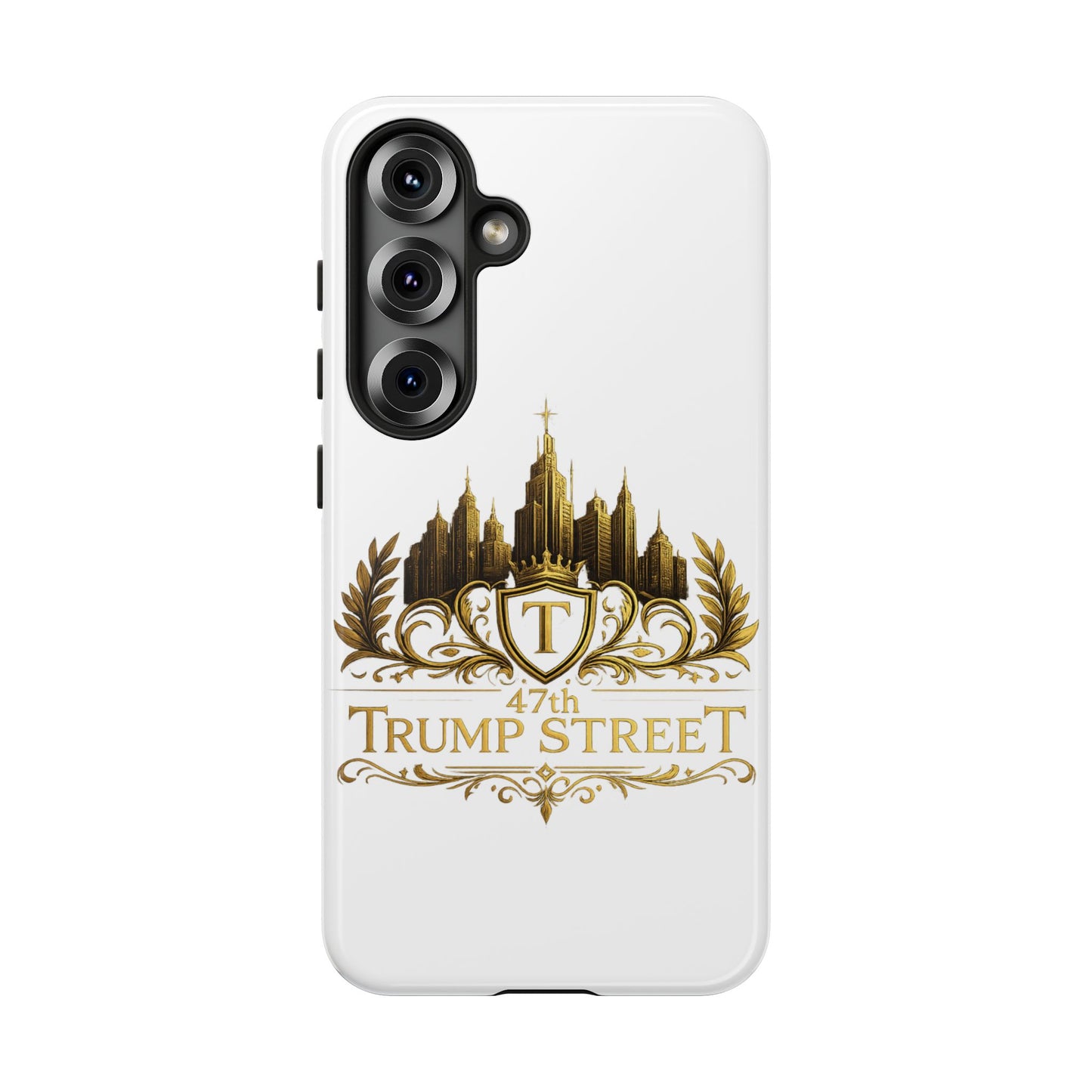 Gold Crest Phone Case - 47th Trump Street