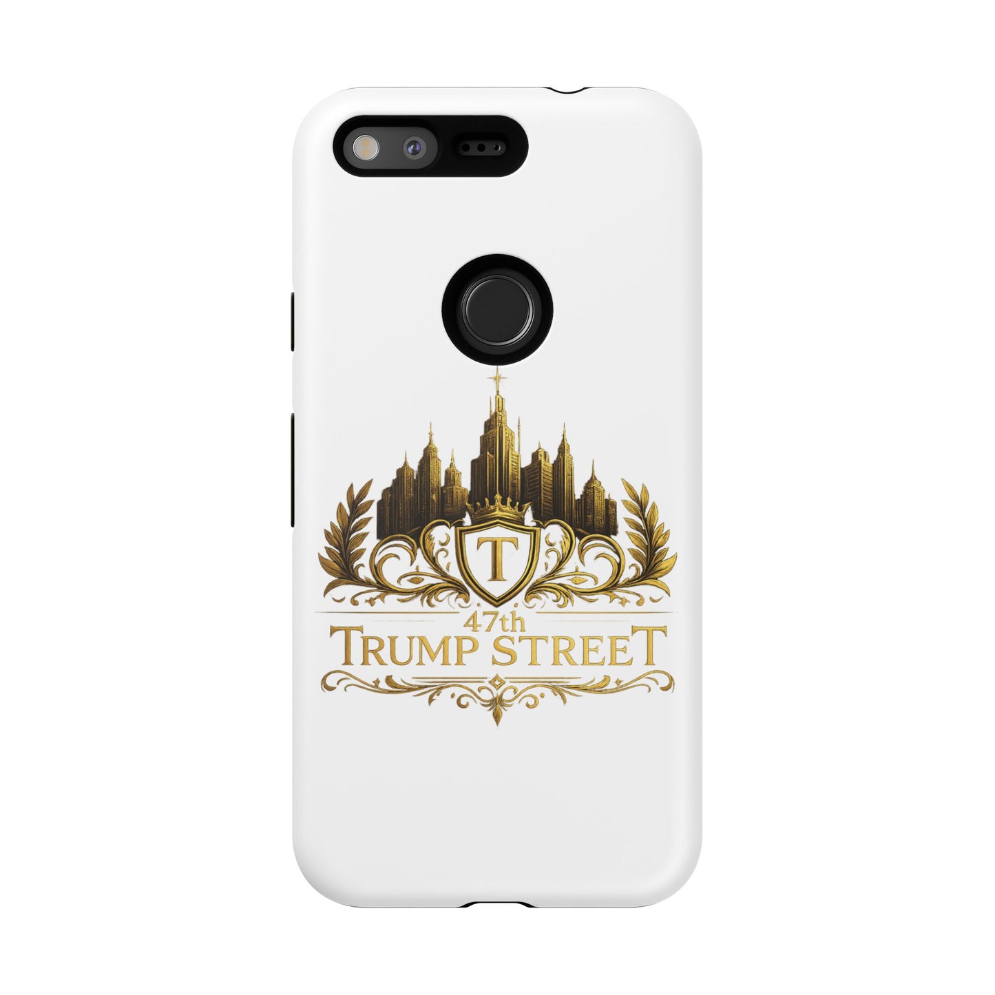 Gold Crest Phone Case - 47th Trump Street