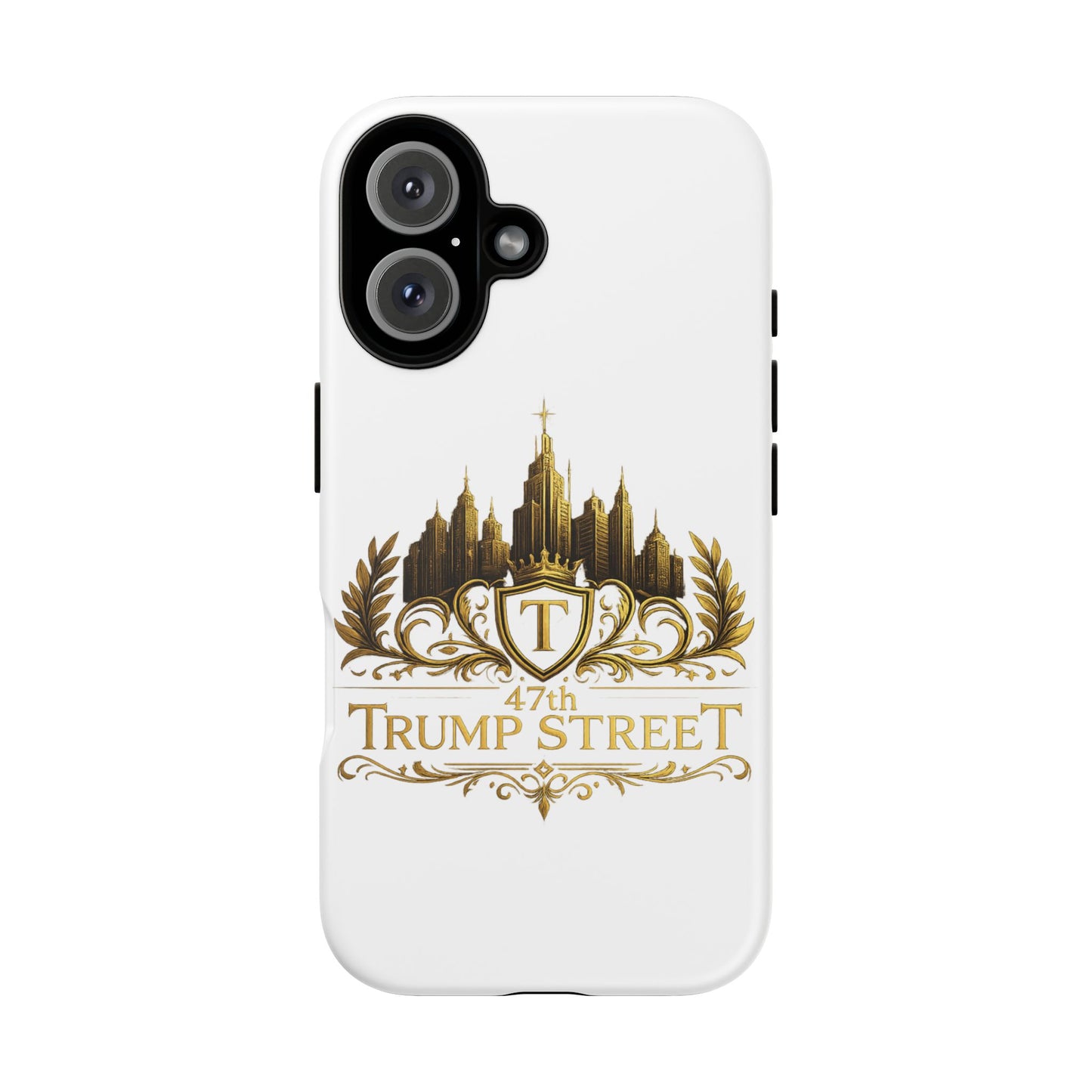 Gold Crest Phone Case - 47th Trump Street