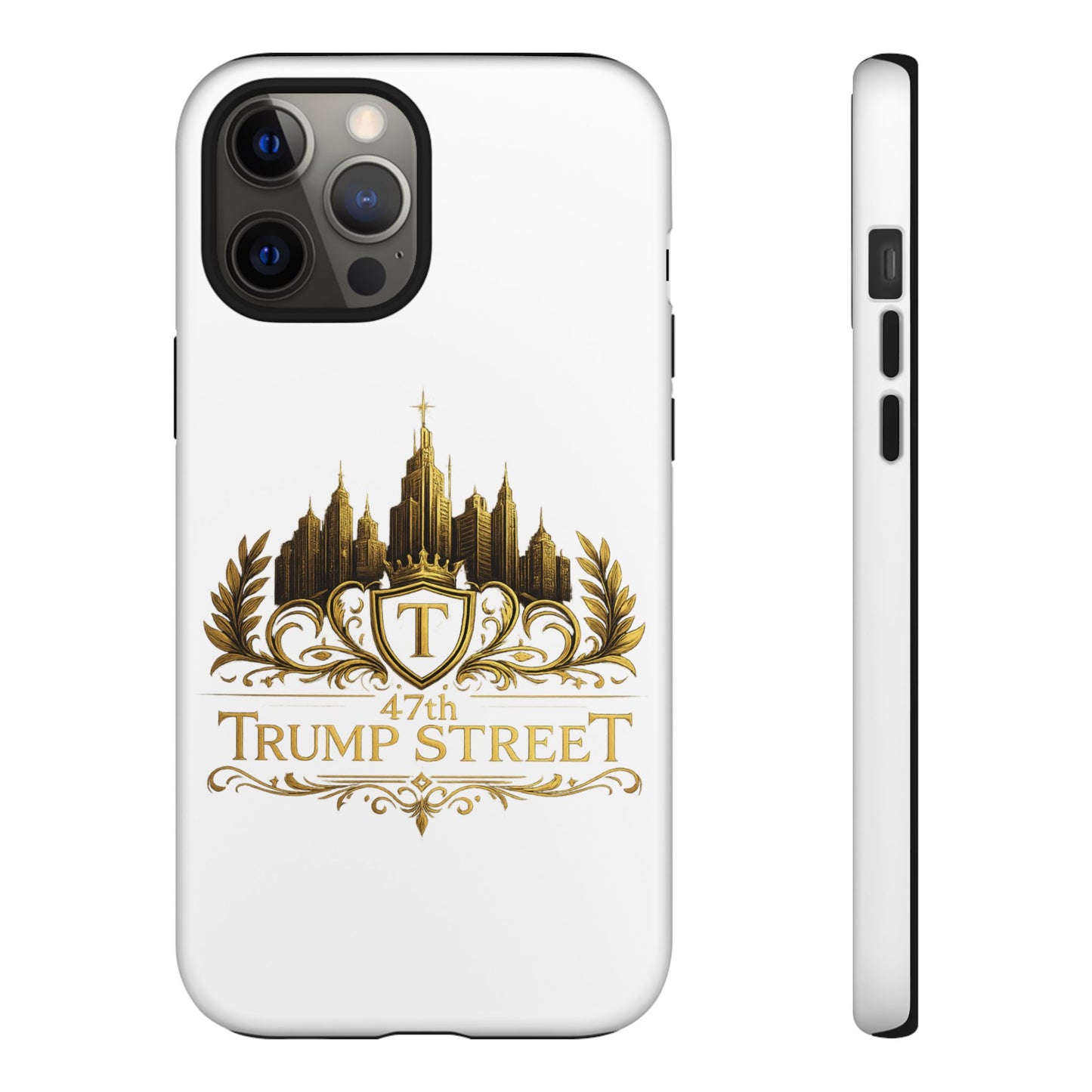 Gold Crest Phone Case - 47th Trump Street