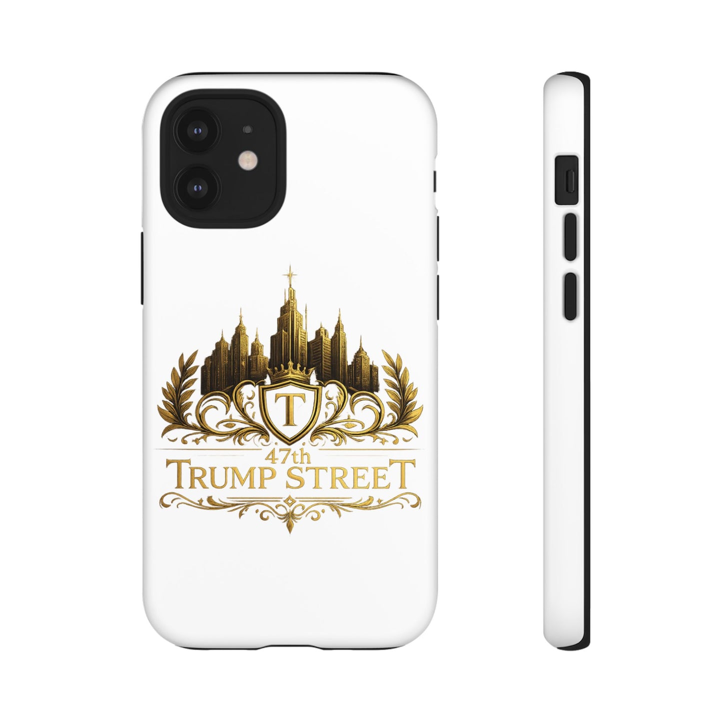Gold Crest Phone Case - 47th Trump Street