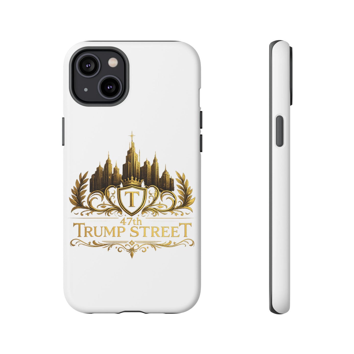Gold Crest Phone Case - 47th Trump Street