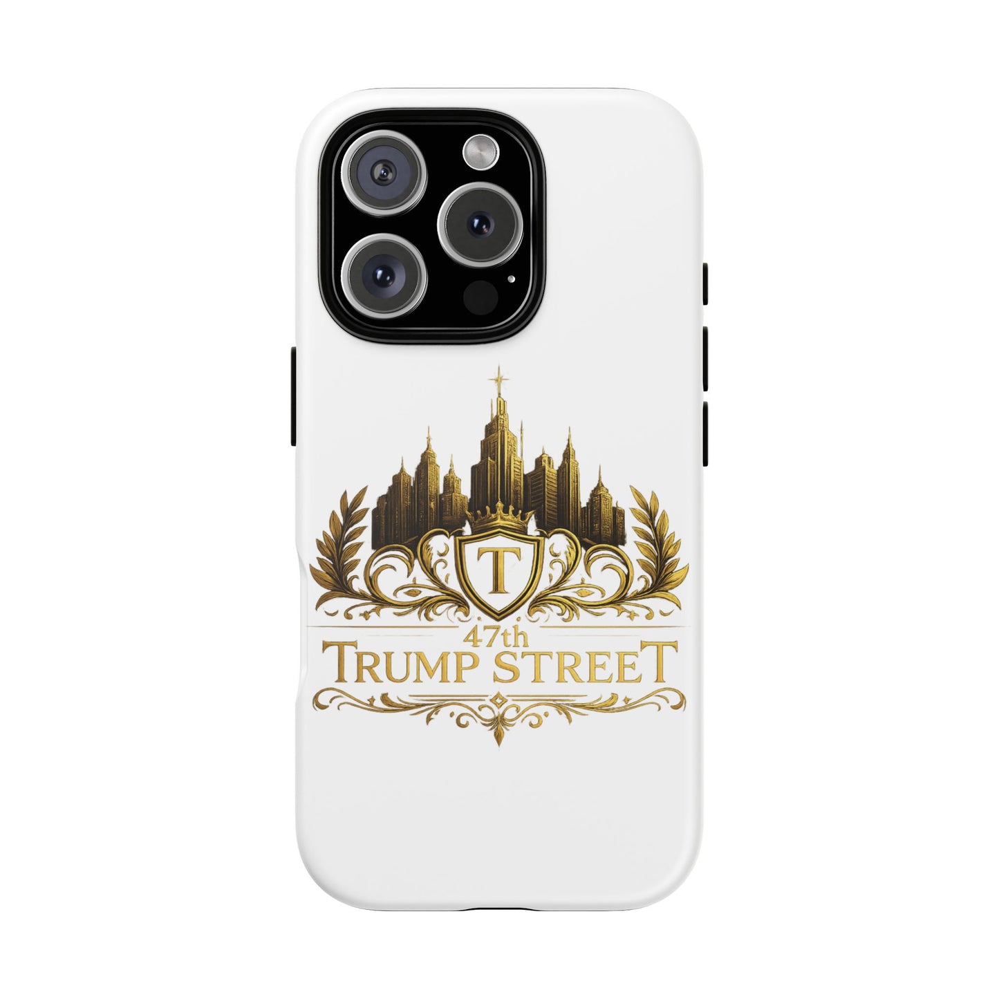Gold Crest Phone Case - 47th Trump Street