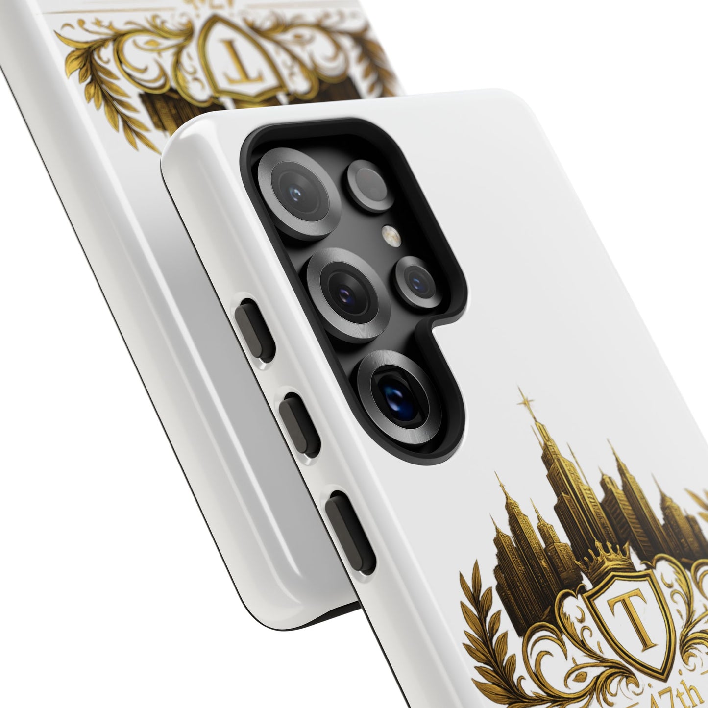 Gold Crest Phone Case - 47th Trump Street