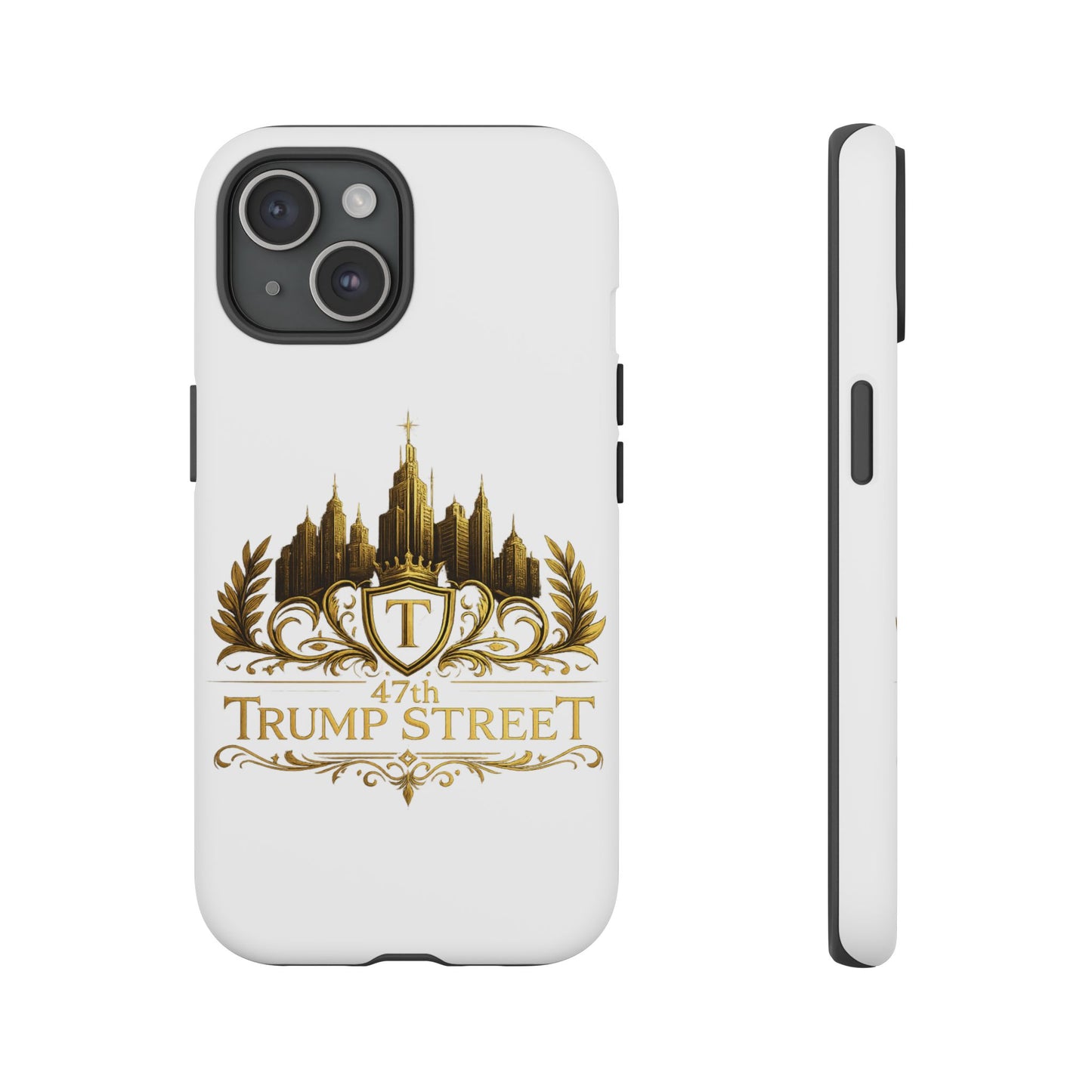 Gold Crest Phone Case - 47th Trump Street