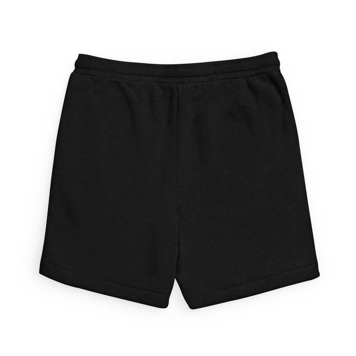 Black shorts on a white background