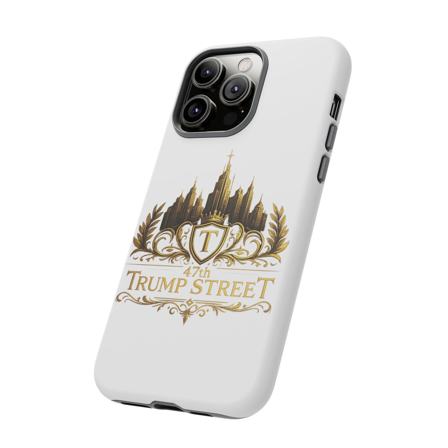 Gold Crest Phone Case - 47th Trump Street