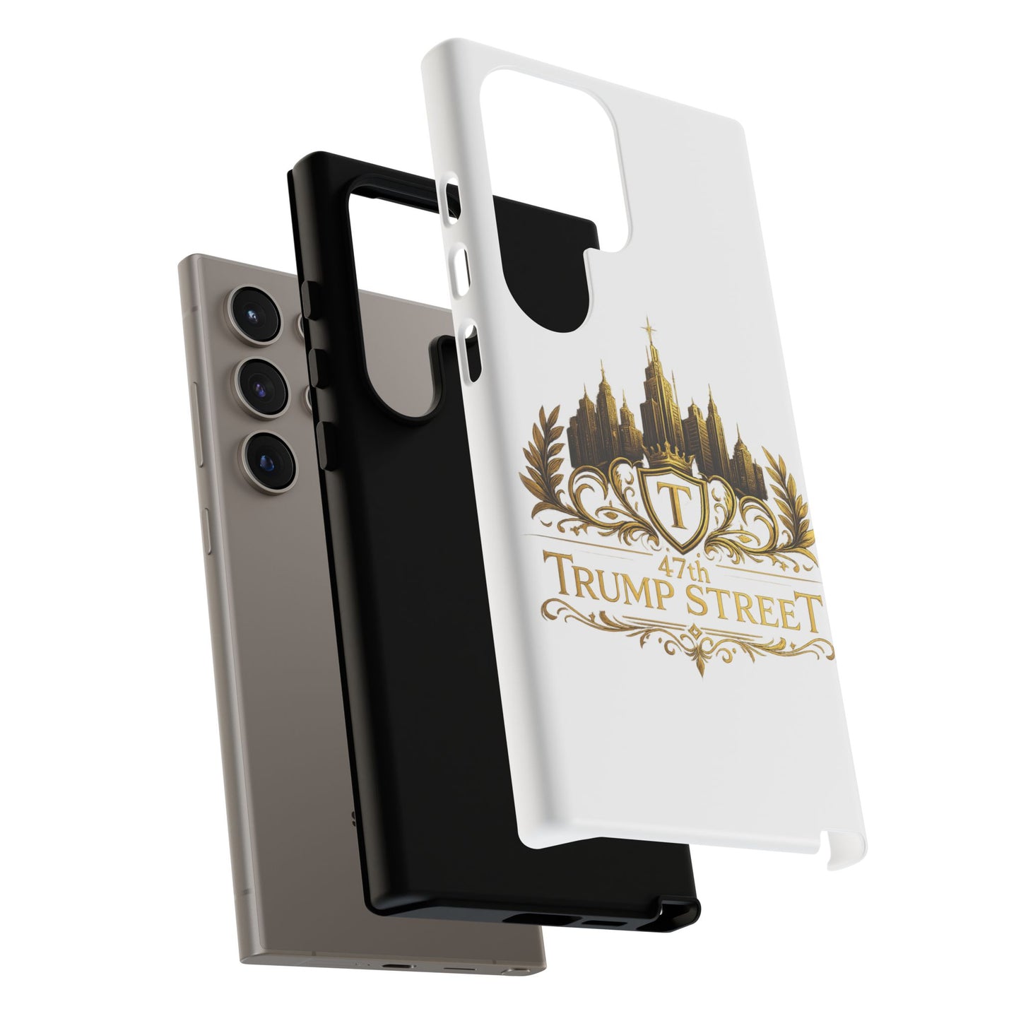 Gold Crest Phone Case - 47th Trump Street