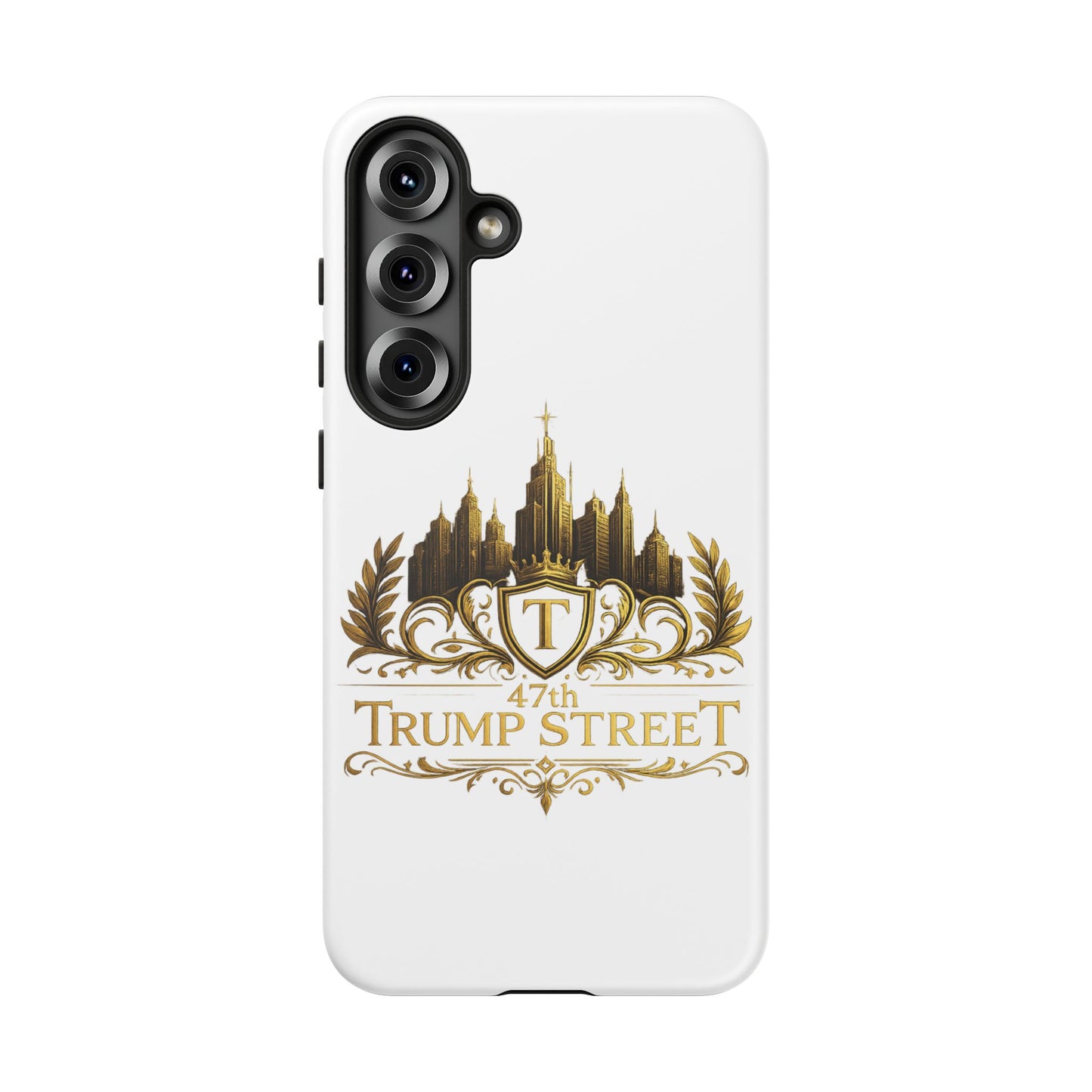 Gold Crest Phone Case - 47th Trump Street