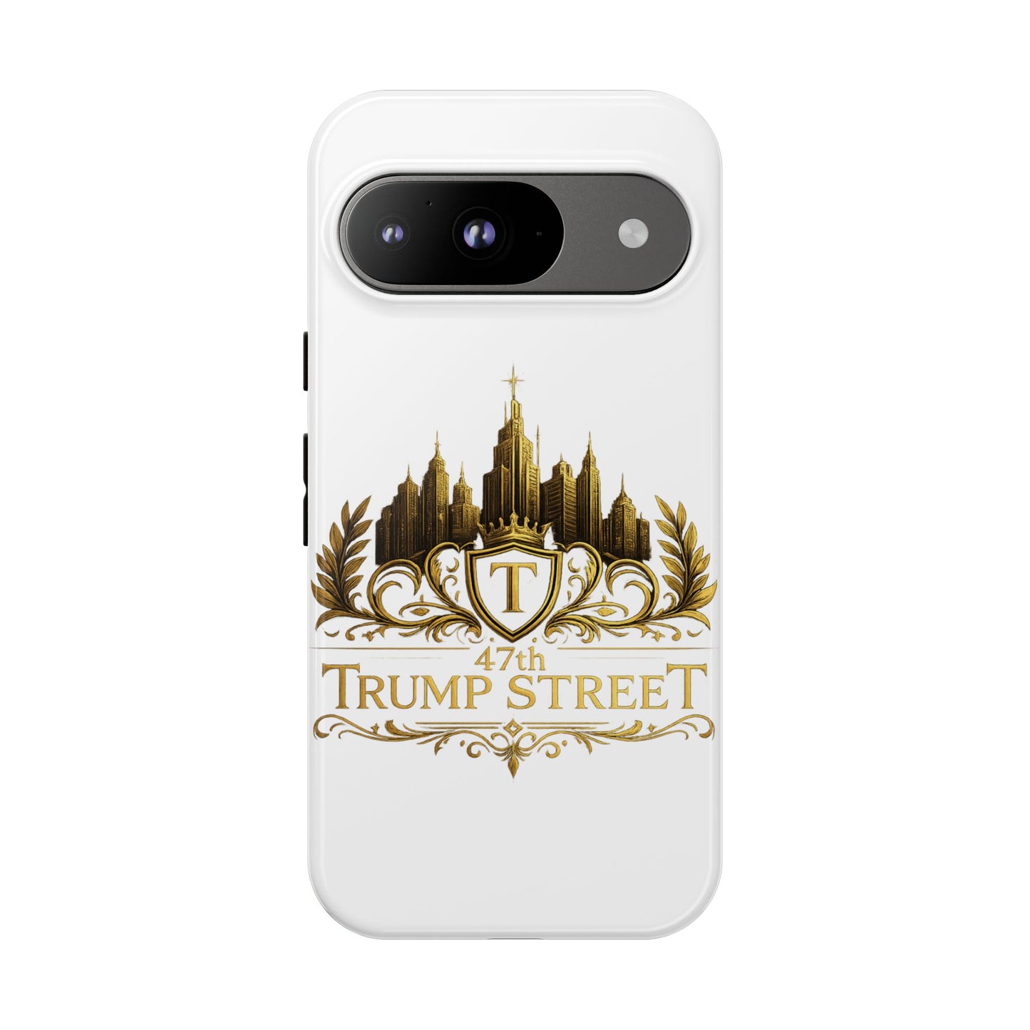 Gold Crest Phone Case - 47th Trump Street