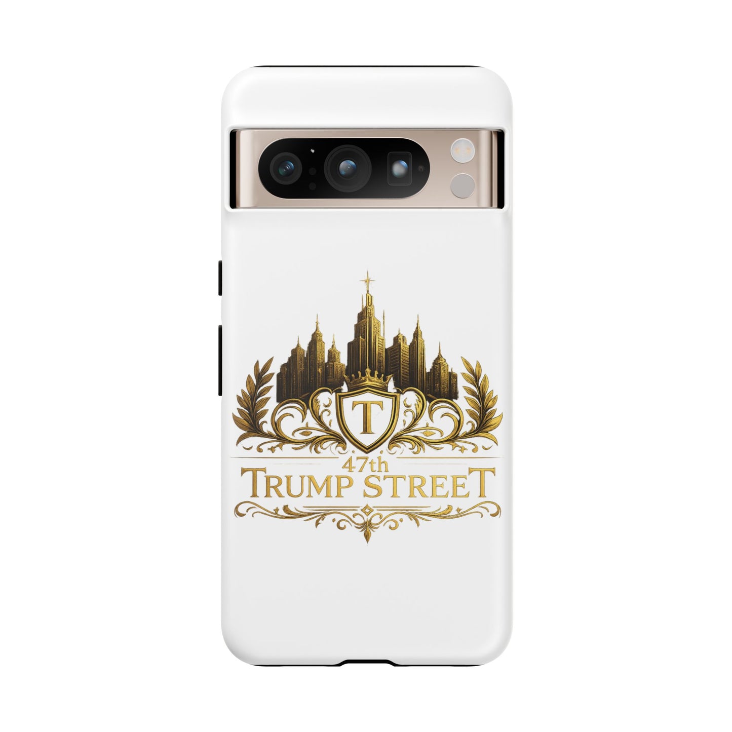Gold Crest Phone Case - 47th Trump Street