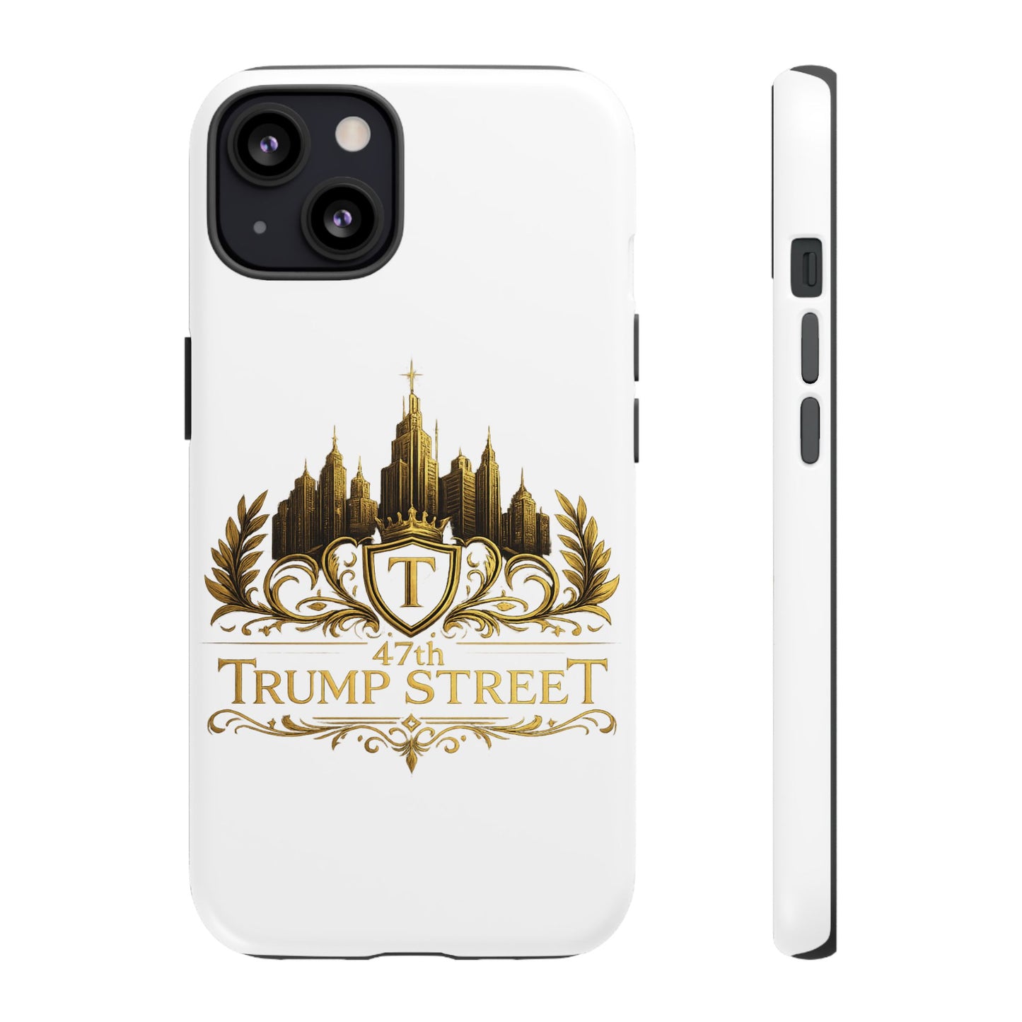 Gold Crest Phone Case - 47th Trump Street