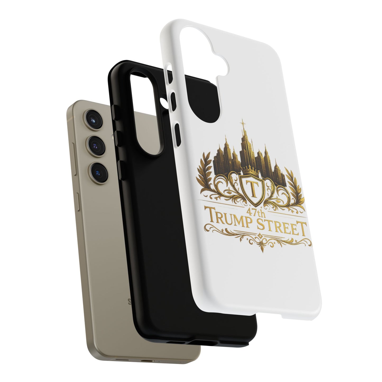 Gold Crest Phone Case - 47th Trump Street