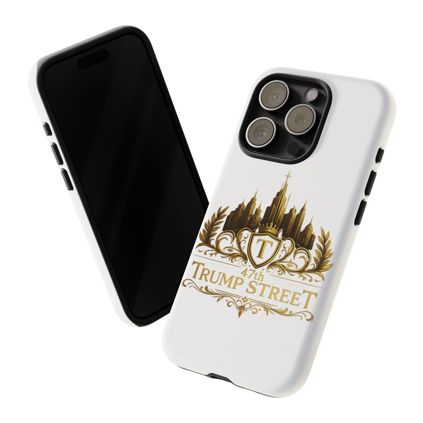 Gold Crest Phone Case - 47th Trump Street