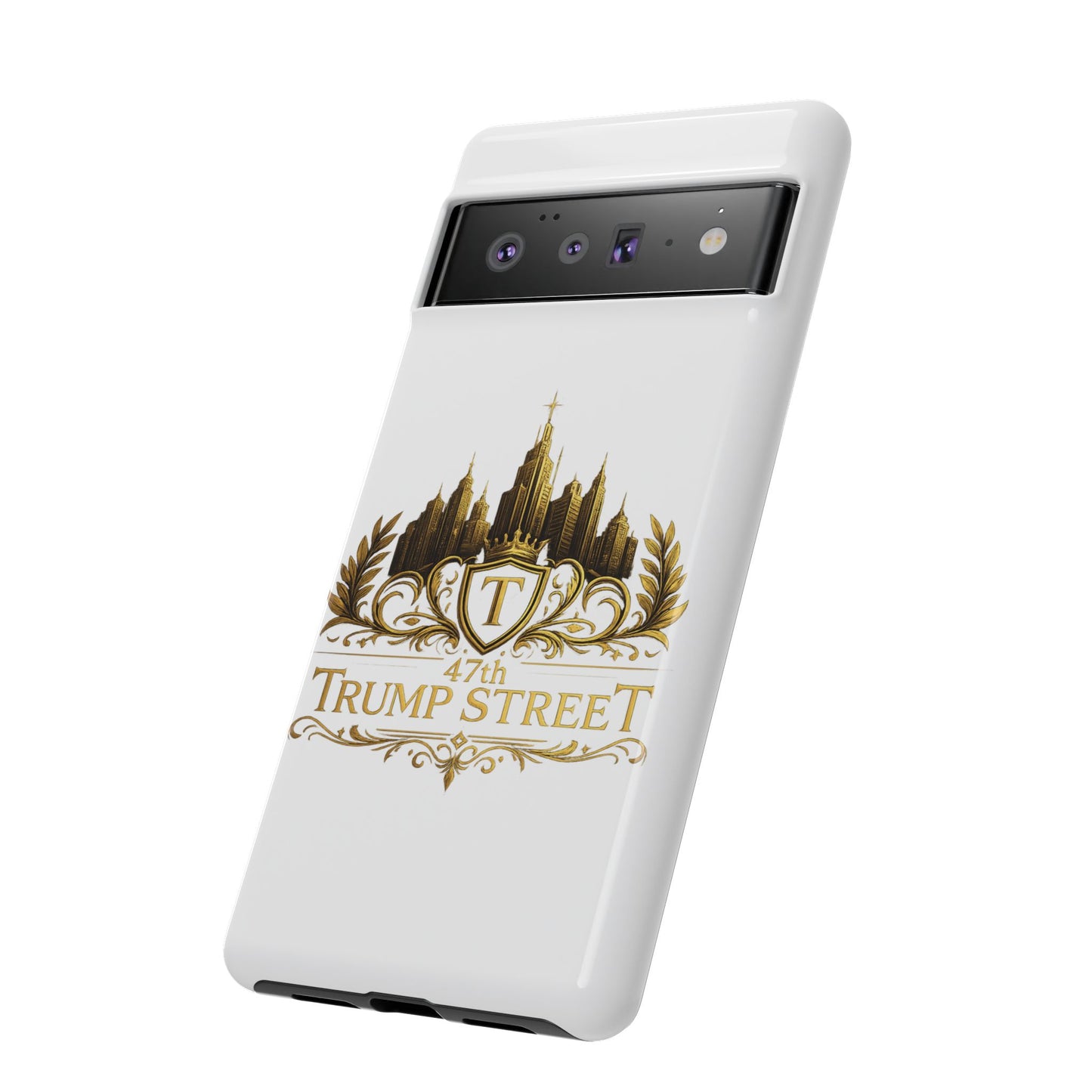 Gold Crest Phone Case - 47th Trump Street
