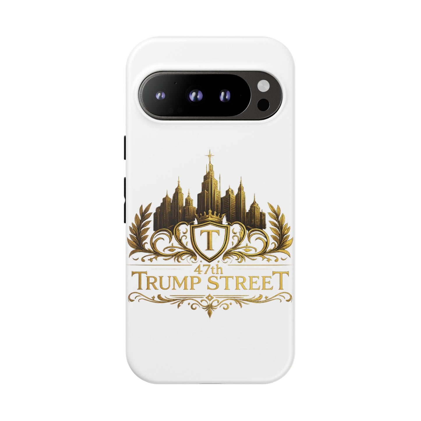 Gold Crest Phone Case - 47th Trump Street