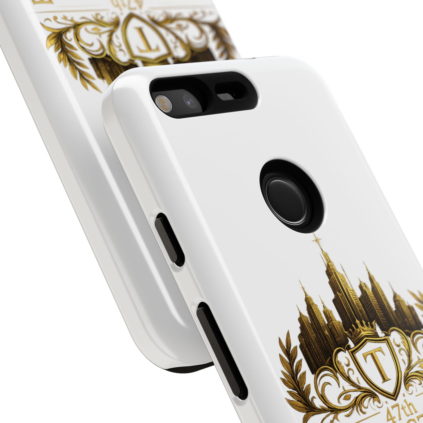 Gold Crest Phone Case - 47th Trump Street