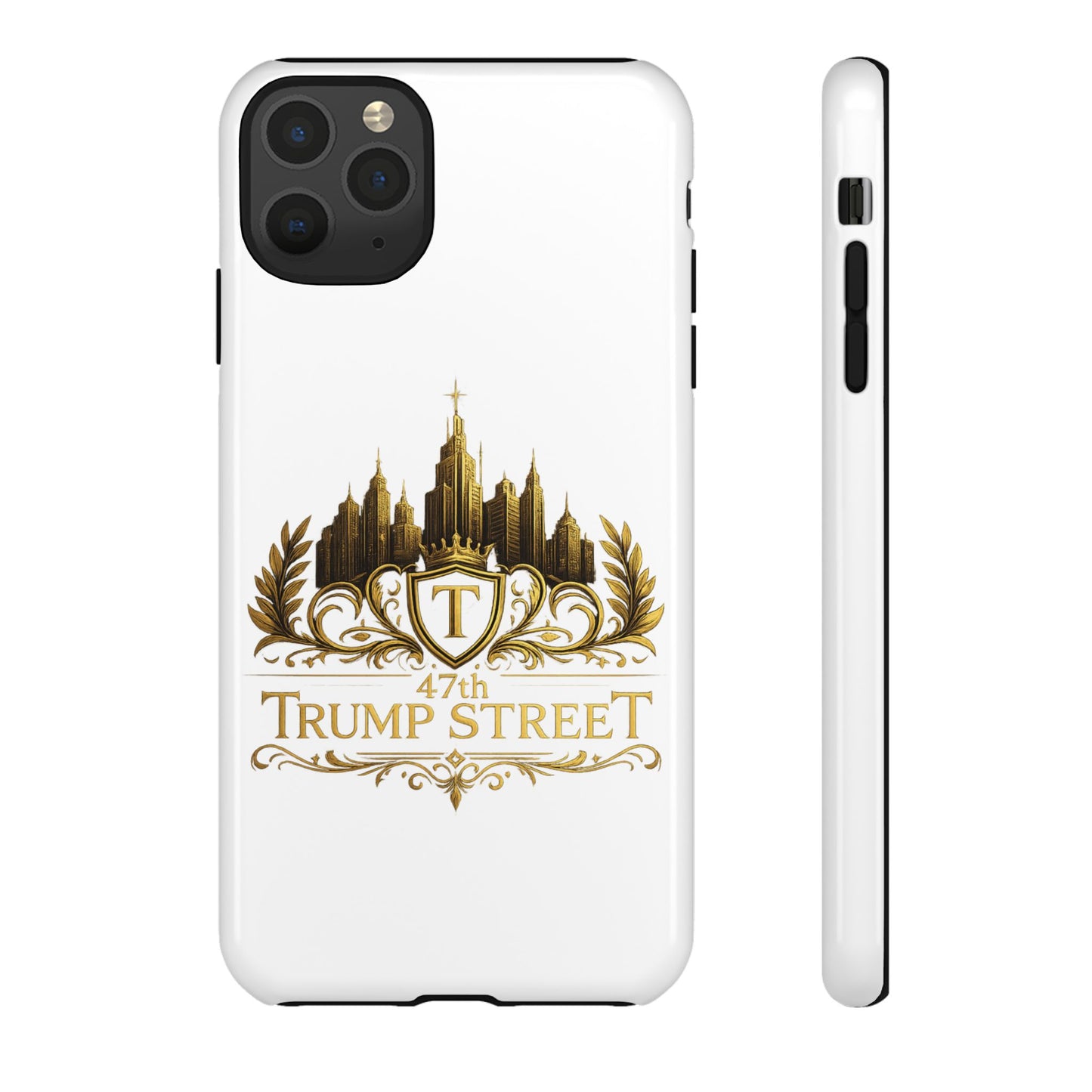 Gold Crest Phone Case - 47th Trump Street