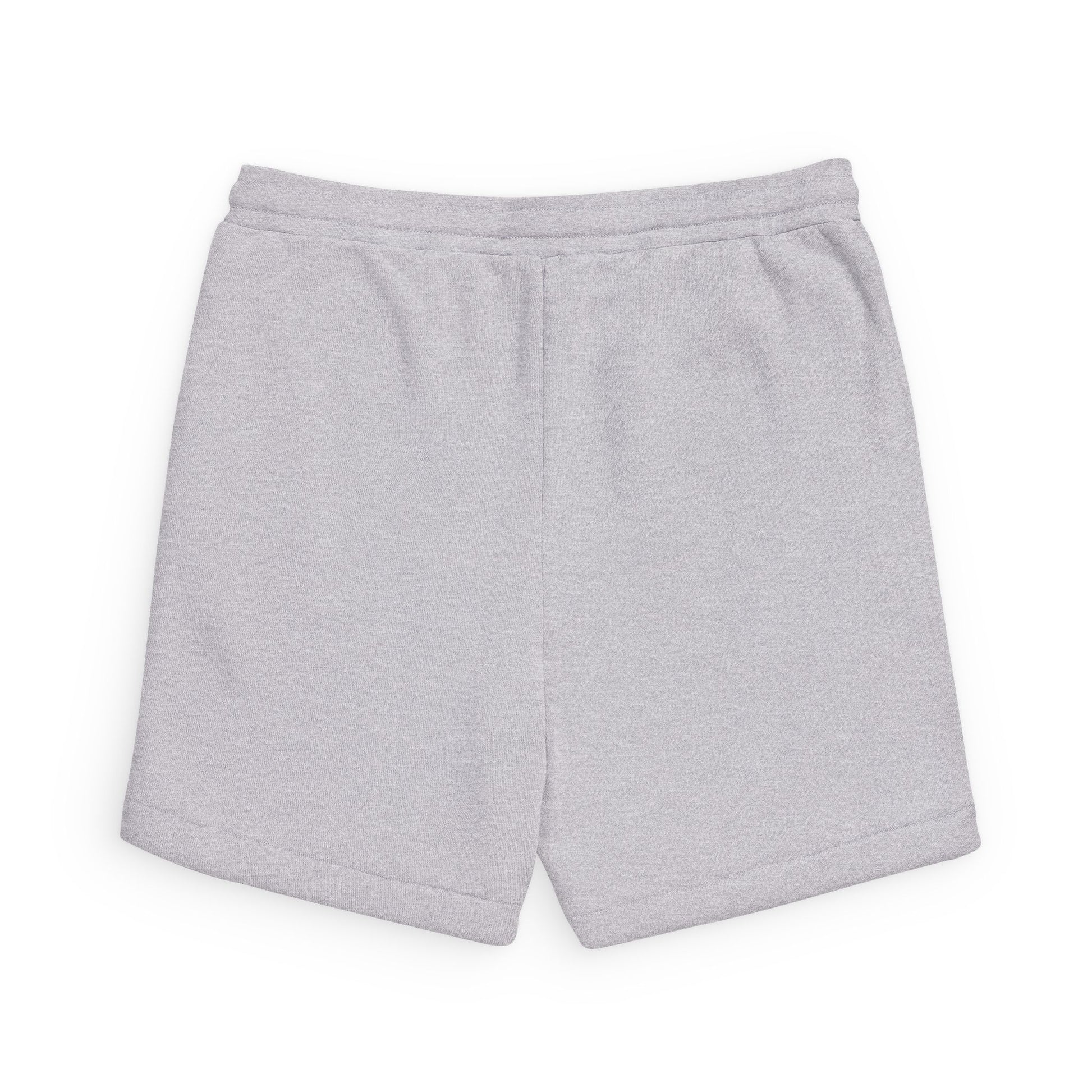 Gray shorts on a white background