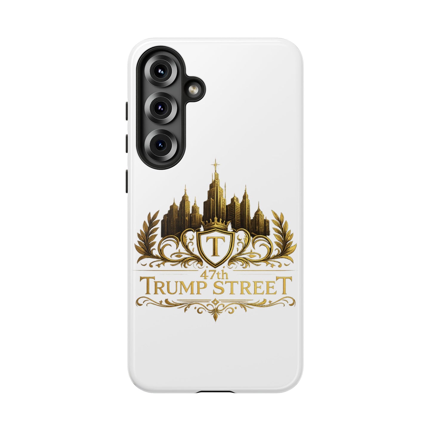 Gold Crest Phone Case - 47th Trump Street