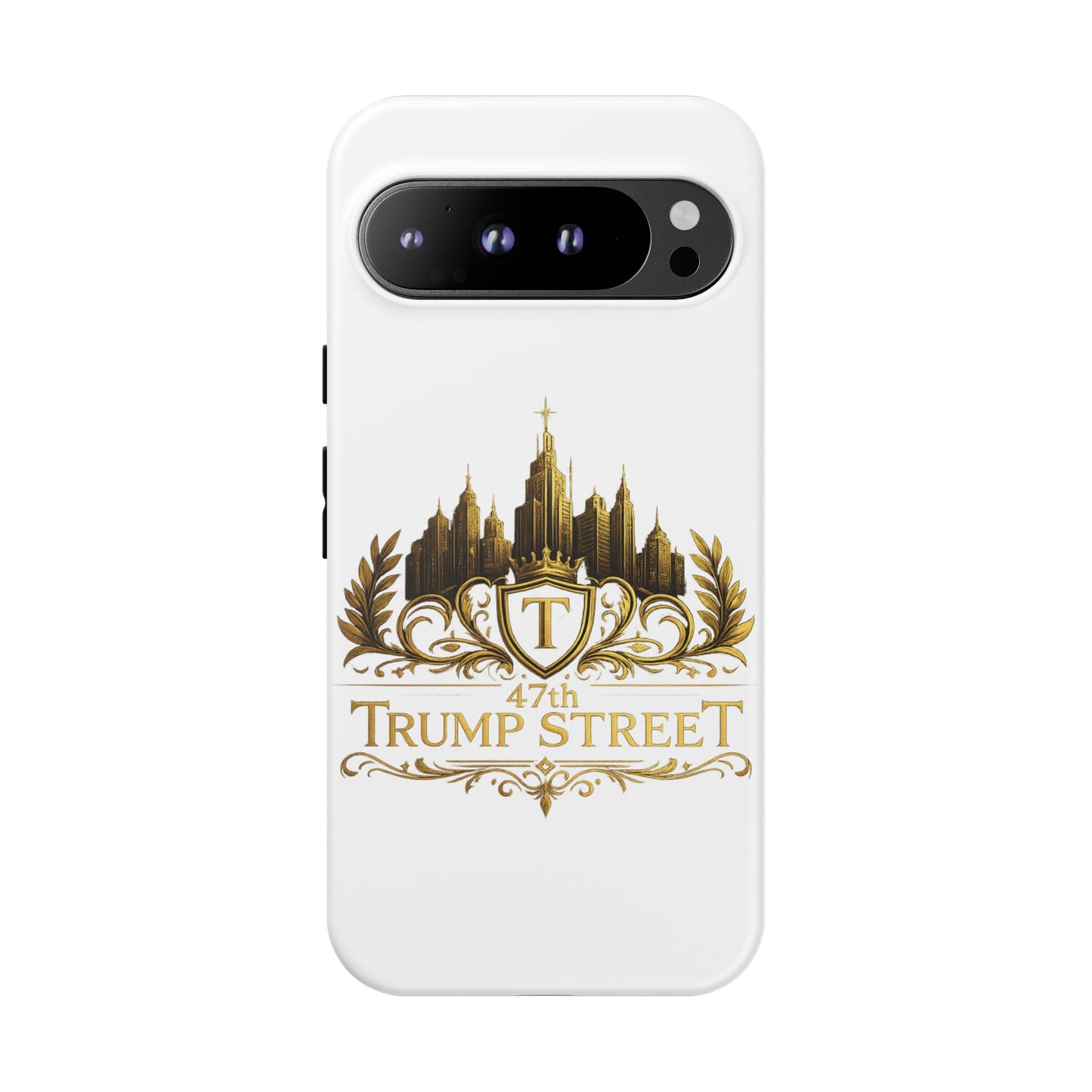 Gold Crest Phone Case - 47th Trump Street