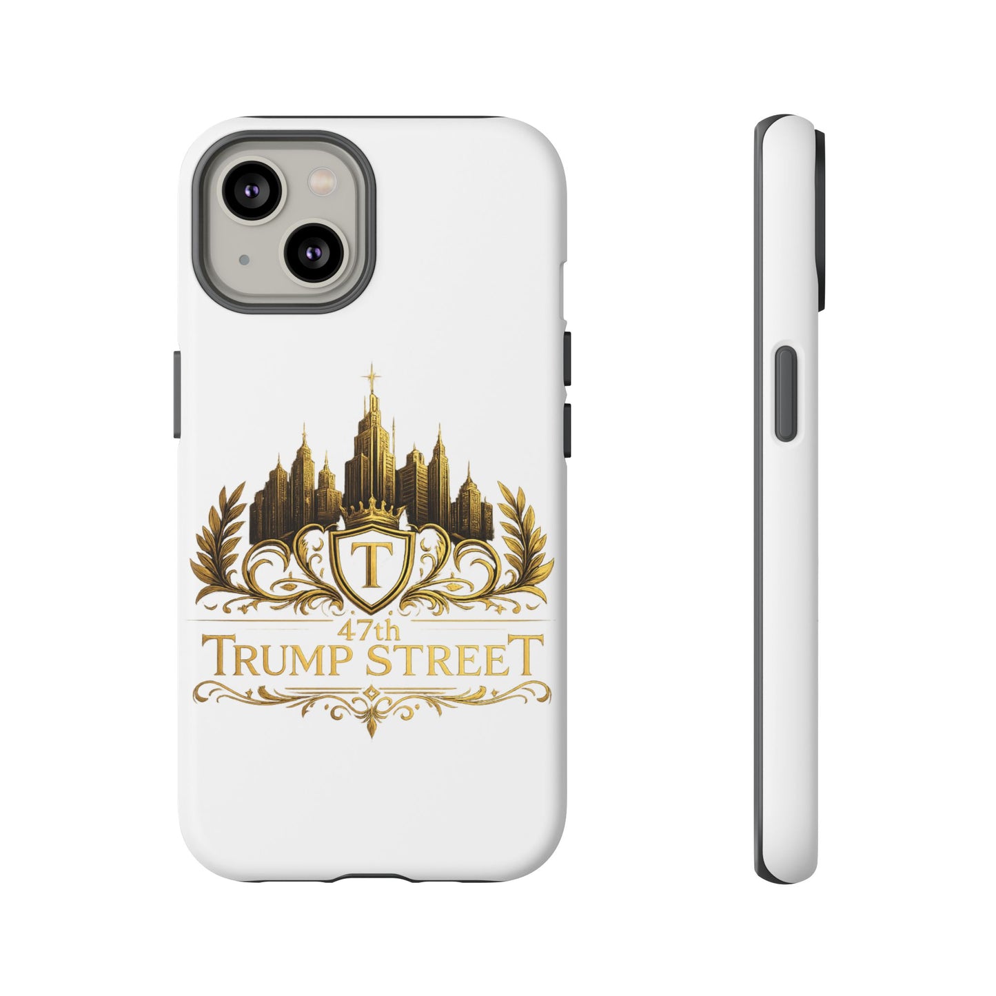Gold Crest Phone Case - 47th Trump Street