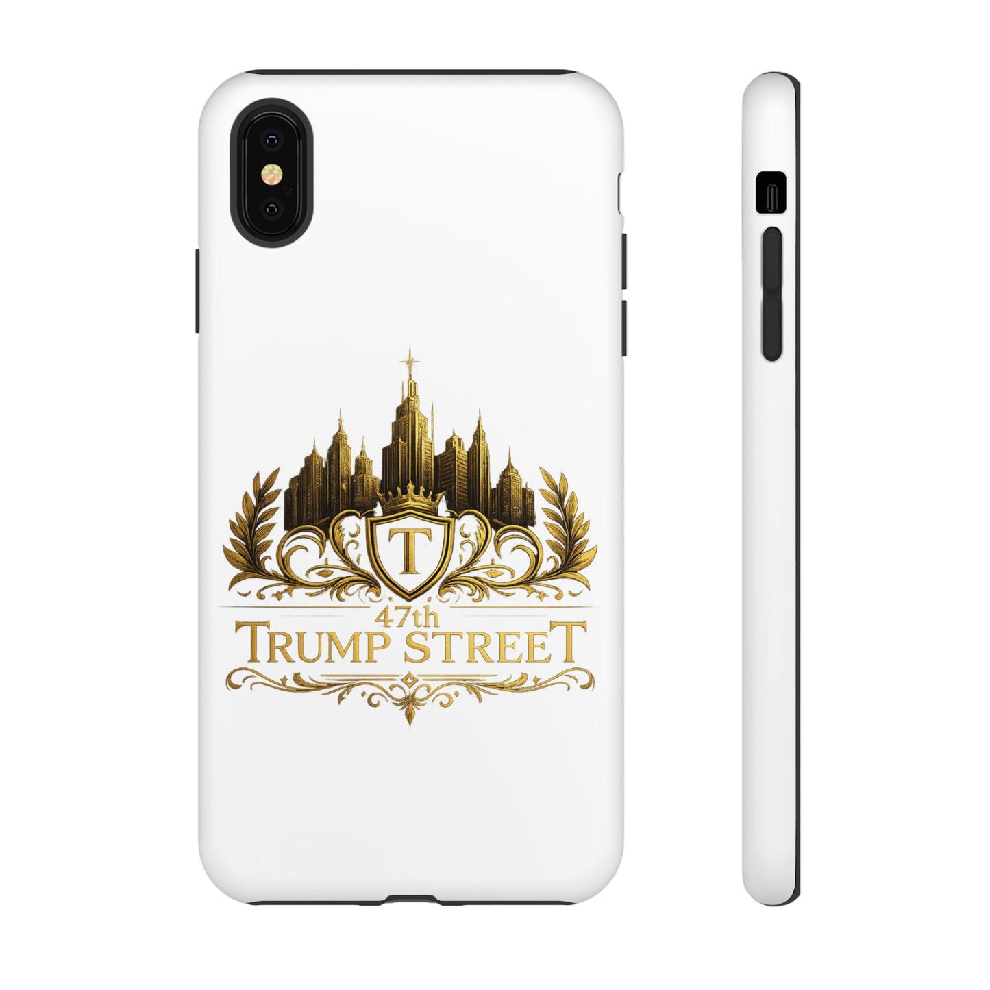 Gold Crest Phone Case - 47th Trump Street