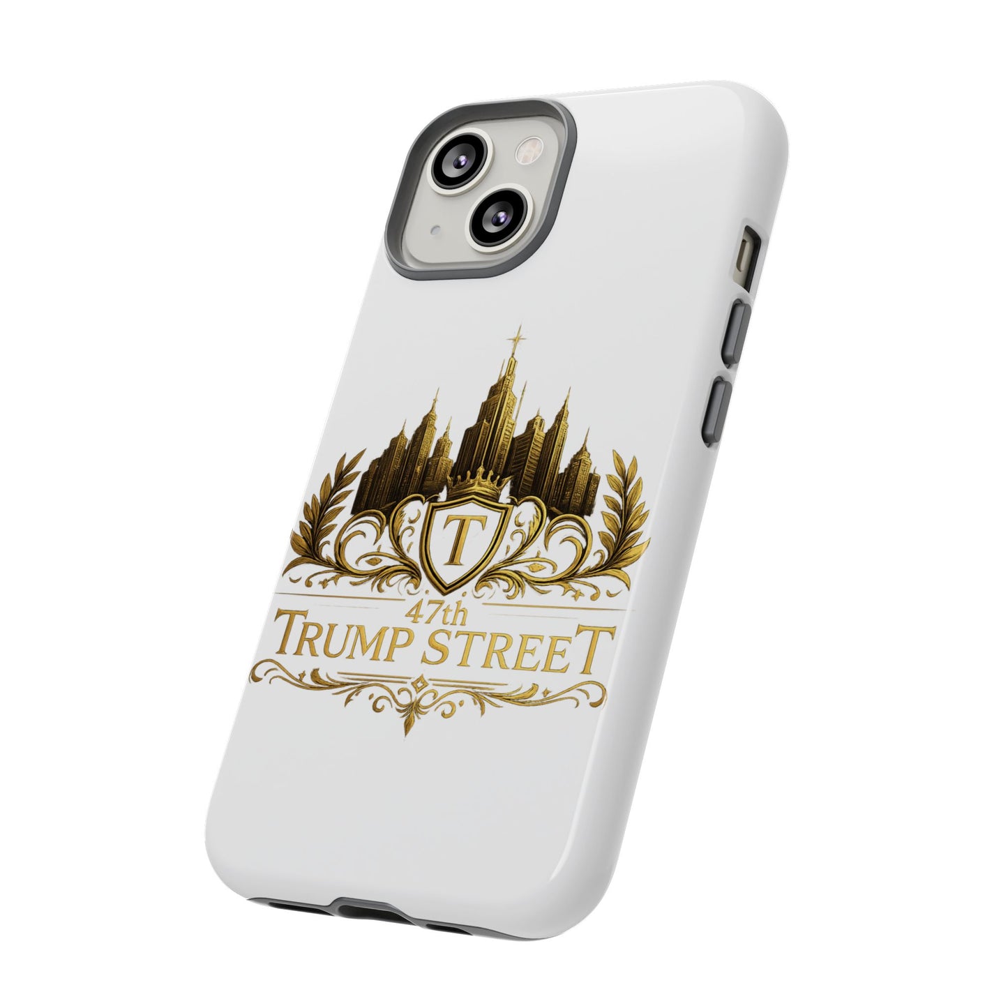 Gold Crest Phone Case - 47th Trump Street