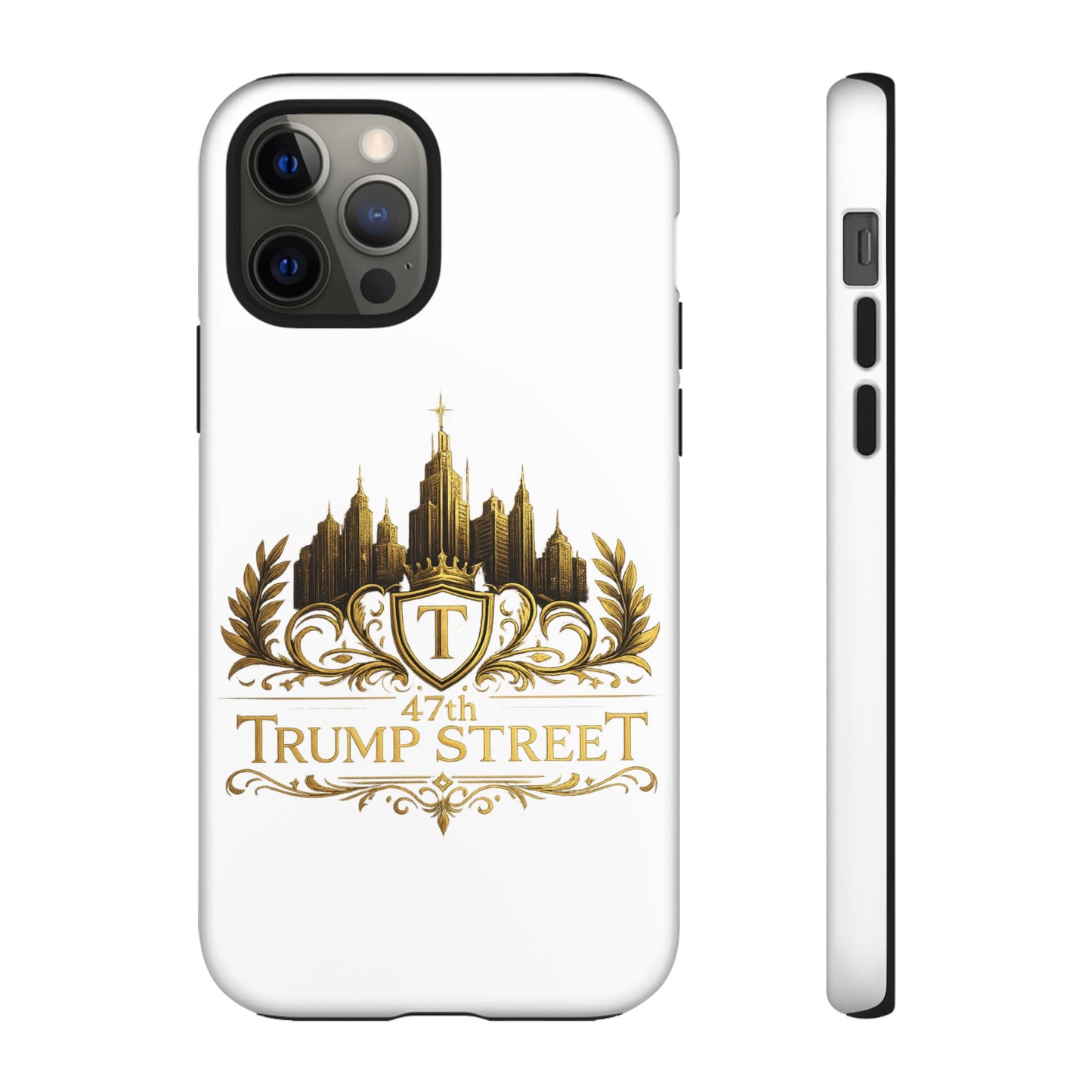 Gold Crest Phone Case - 47th Trump Street