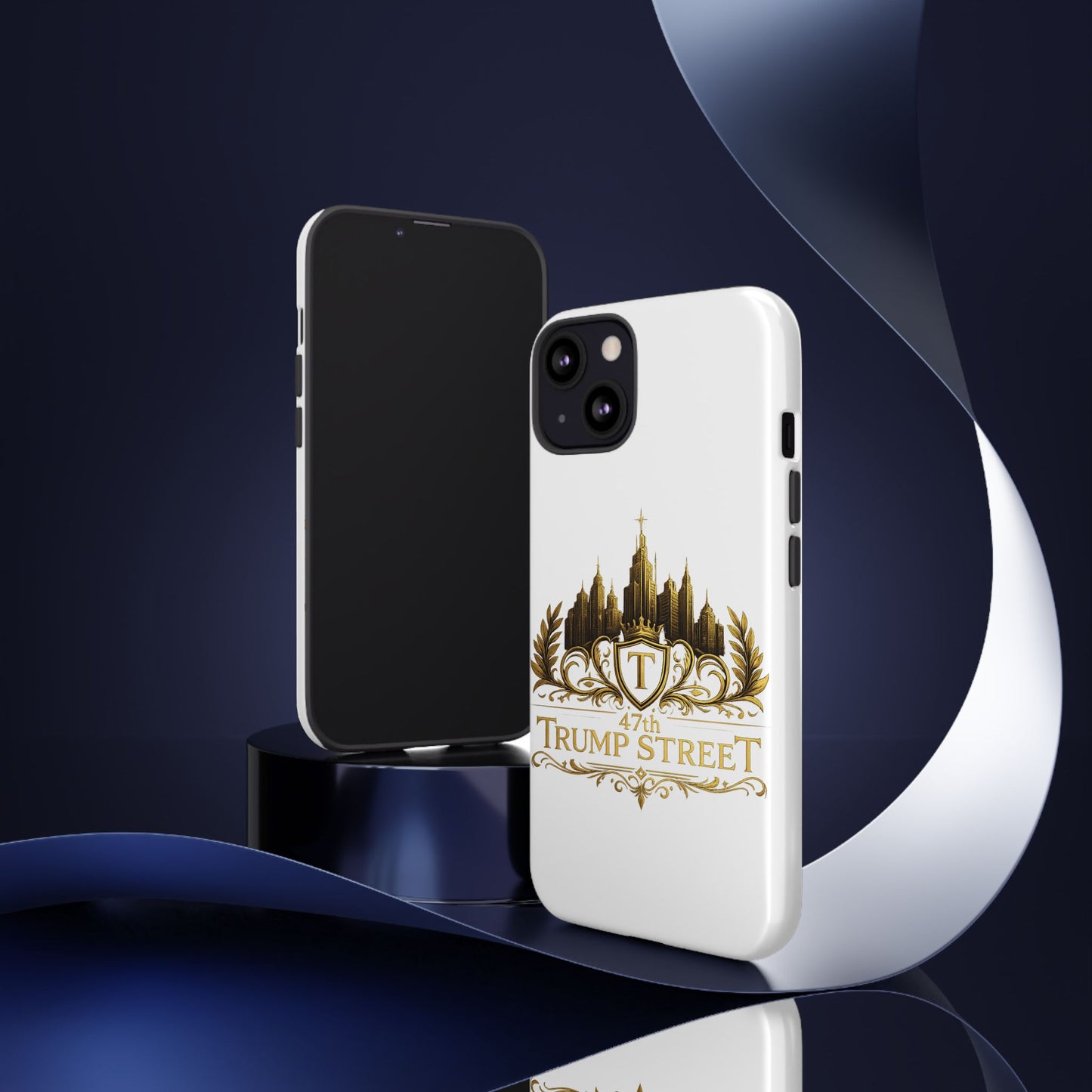 Gold Crest Phone Case - 47th Trump Street
