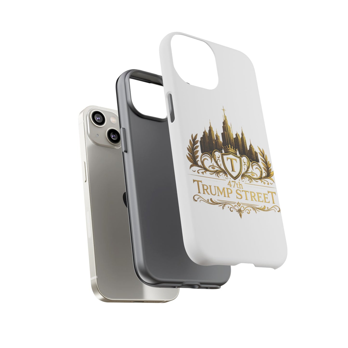 Gold Crest Phone Case - 47th Trump Street