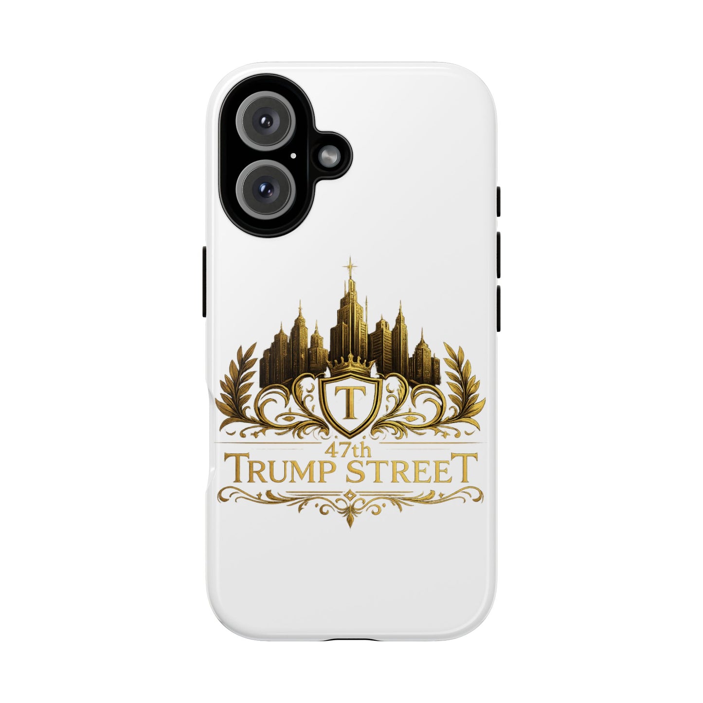 Gold Crest Phone Case - 47th Trump Street