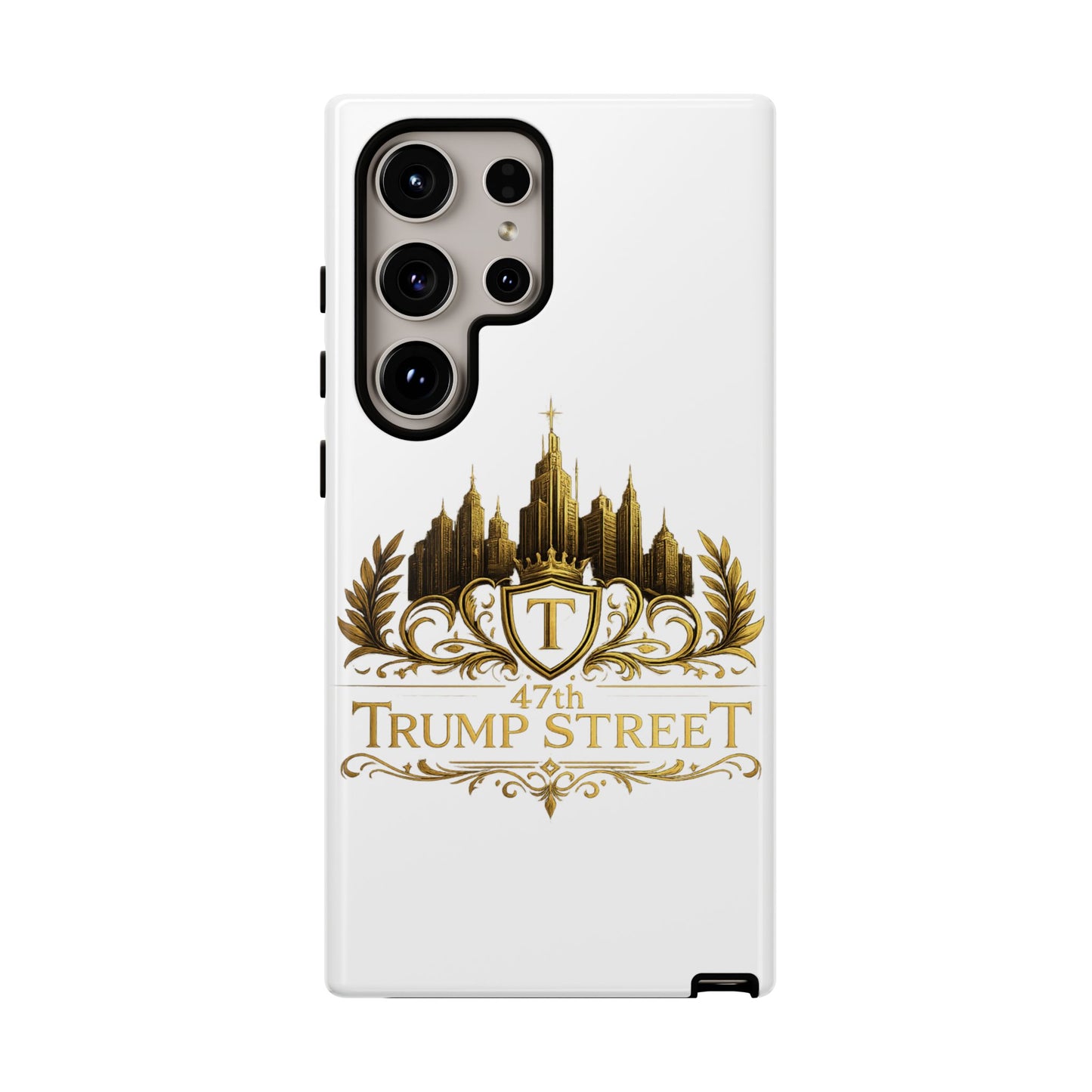Gold Crest Phone Case - 47th Trump Street