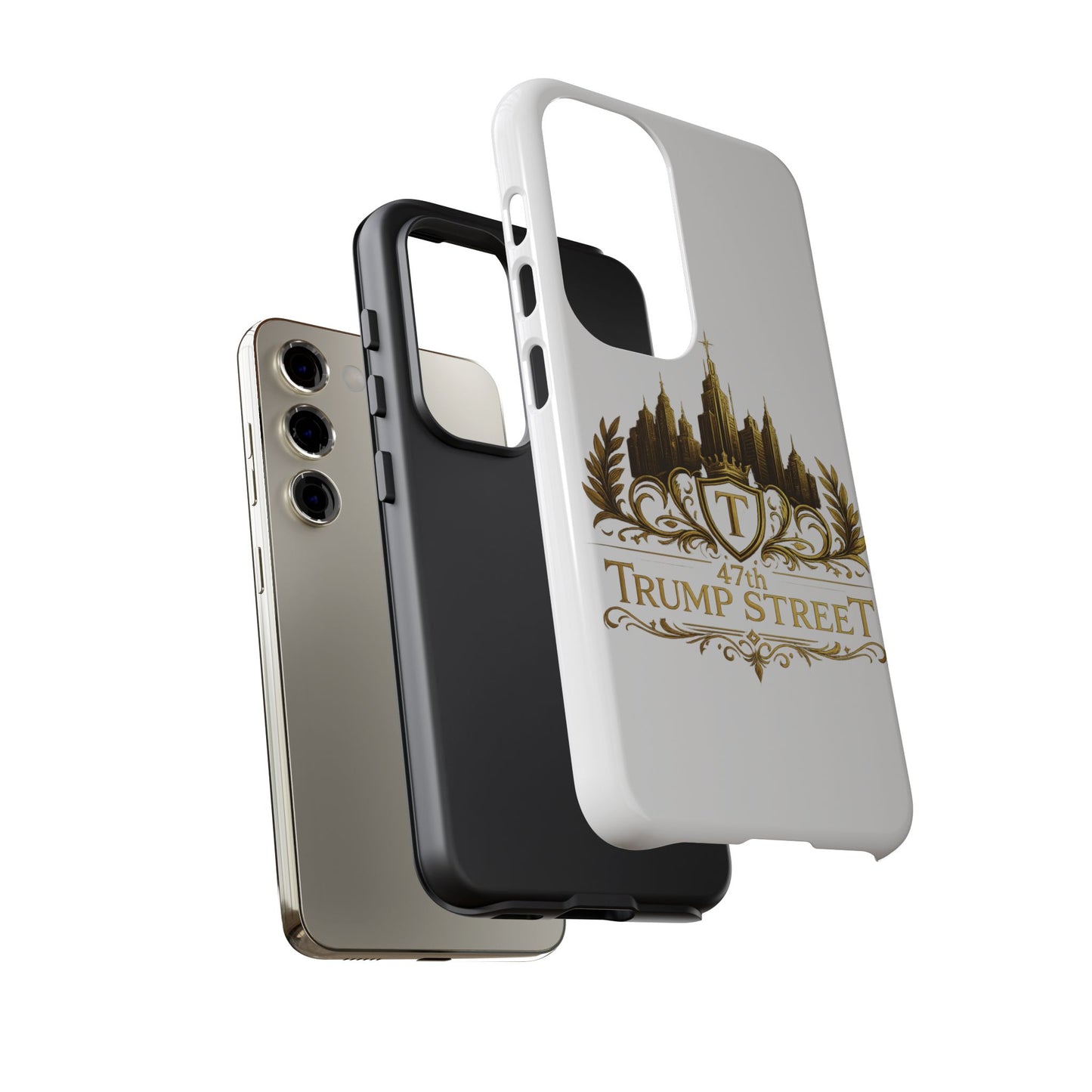Gold Crest Phone Case - 47th Trump Street