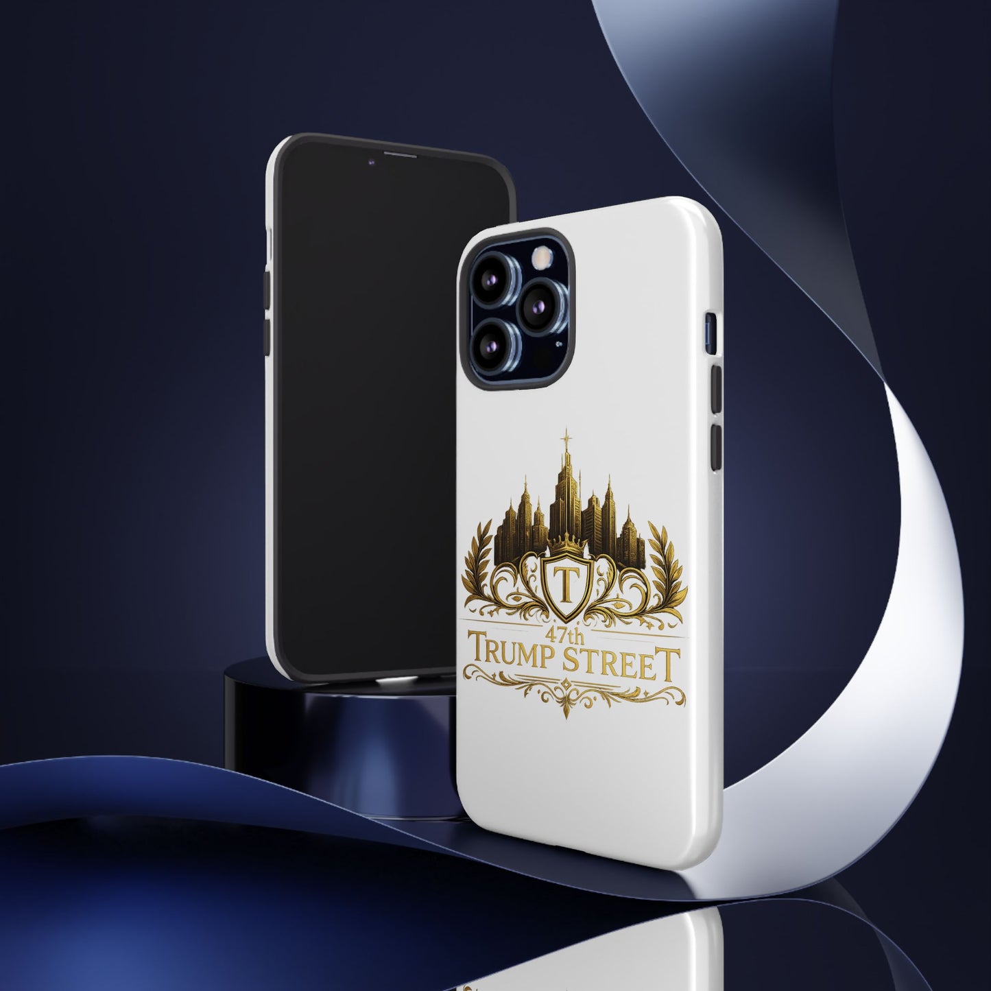 Gold Crest Phone Case - 47th Trump Street