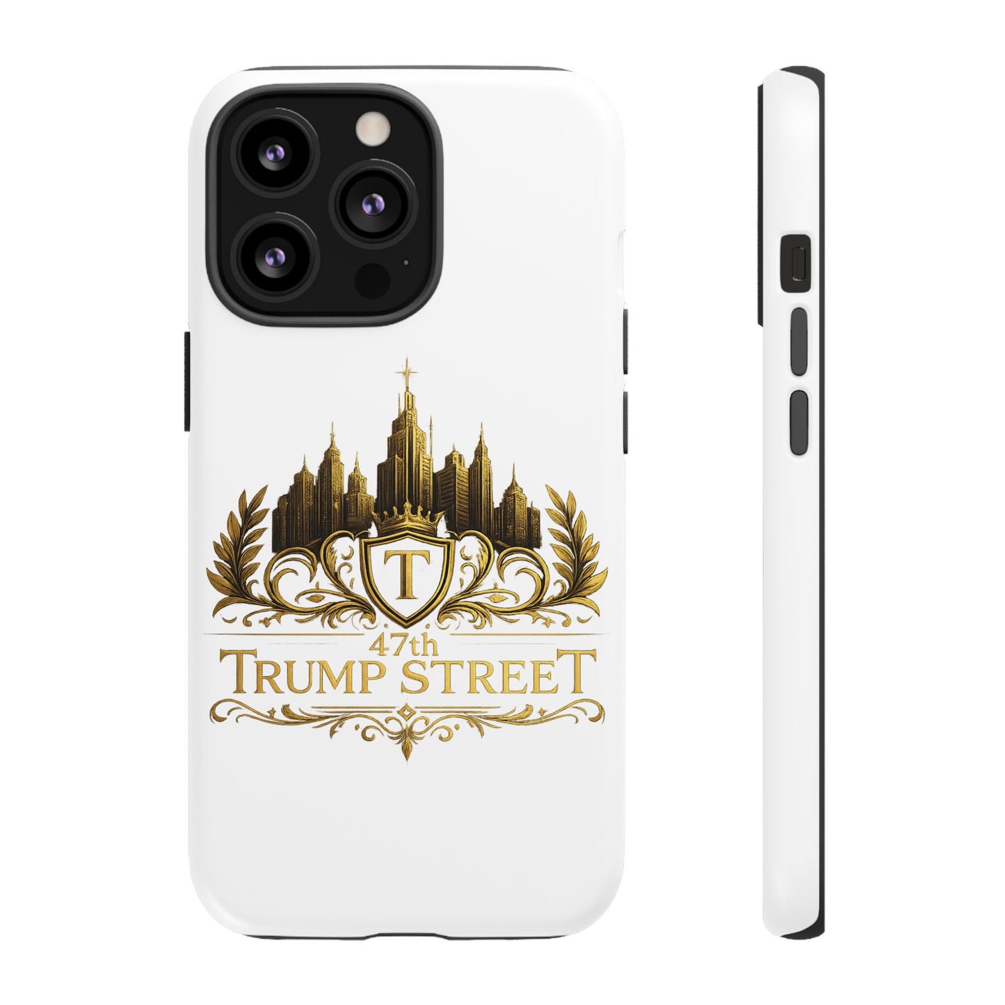 Gold Crest Phone Case - 47th Trump Street