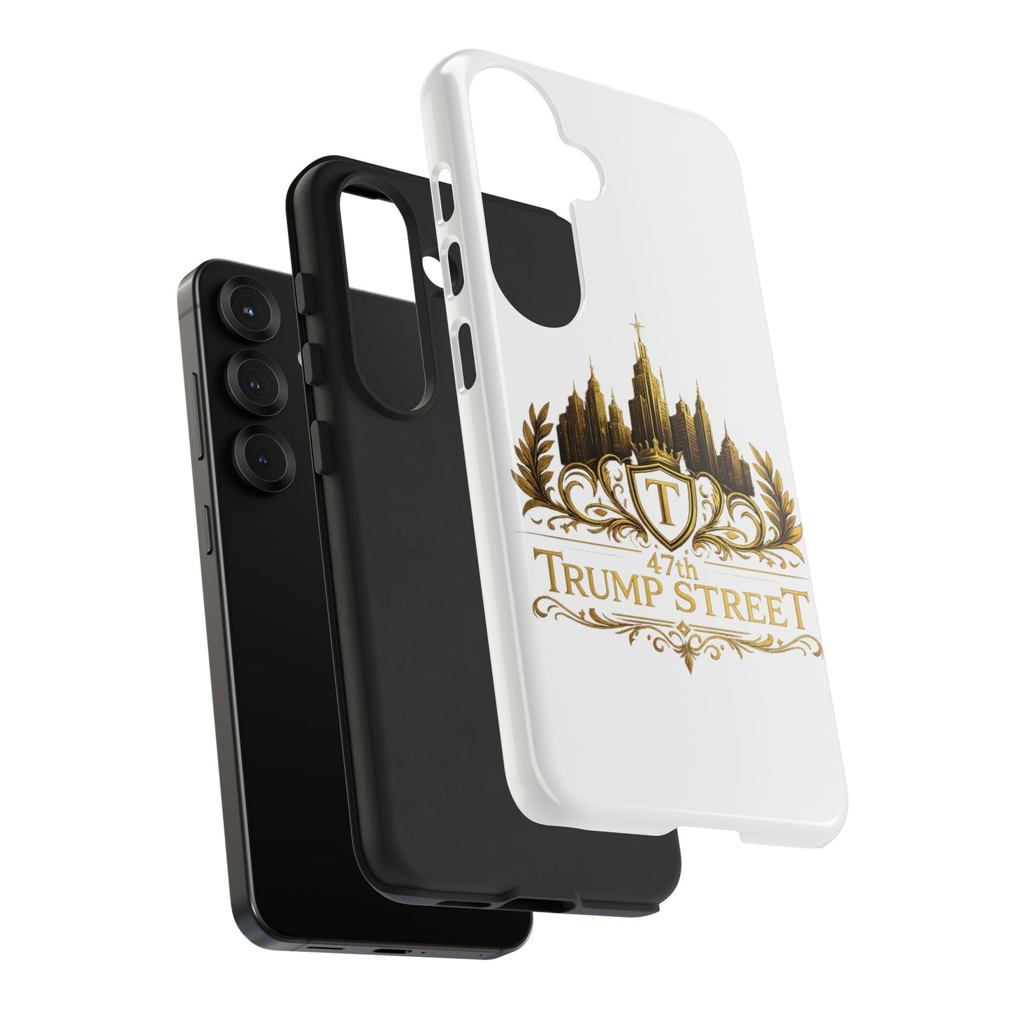Gold Crest Phone Case - 47th Trump Street