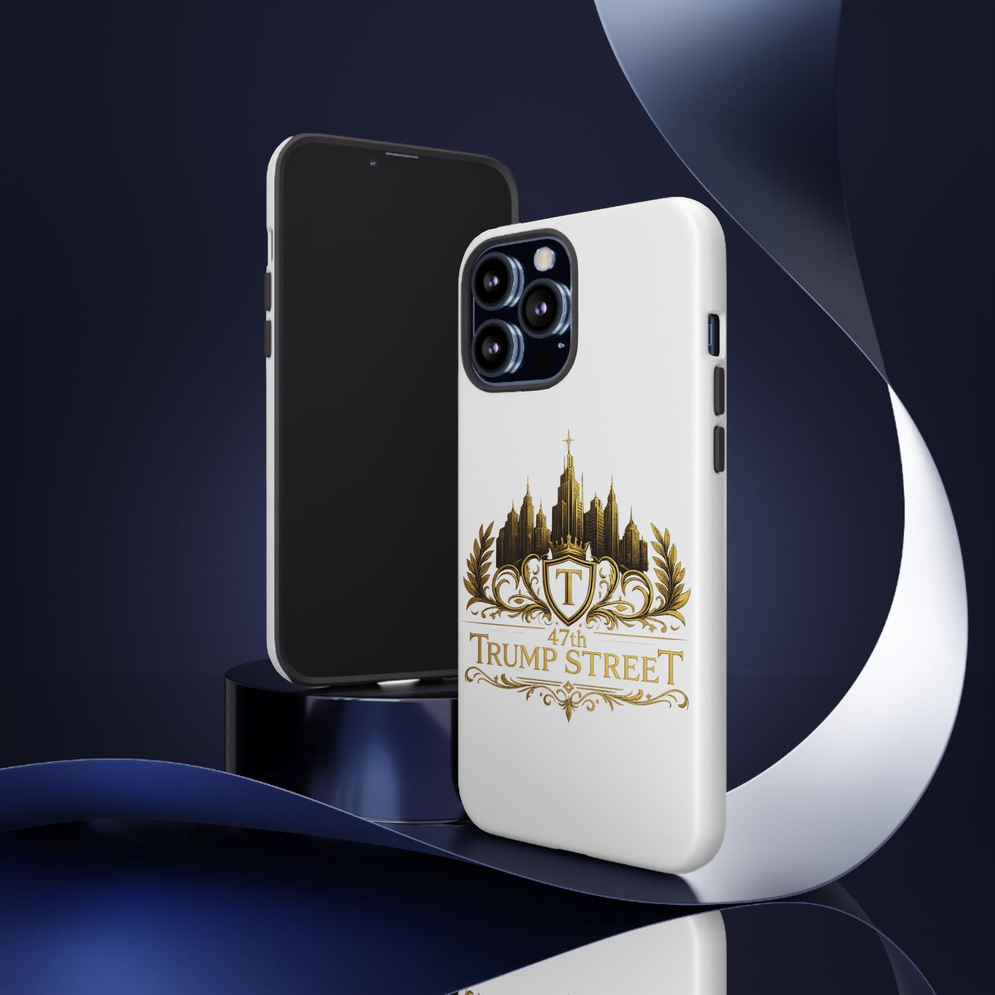 Gold Crest Phone Case - 47th Trump Street