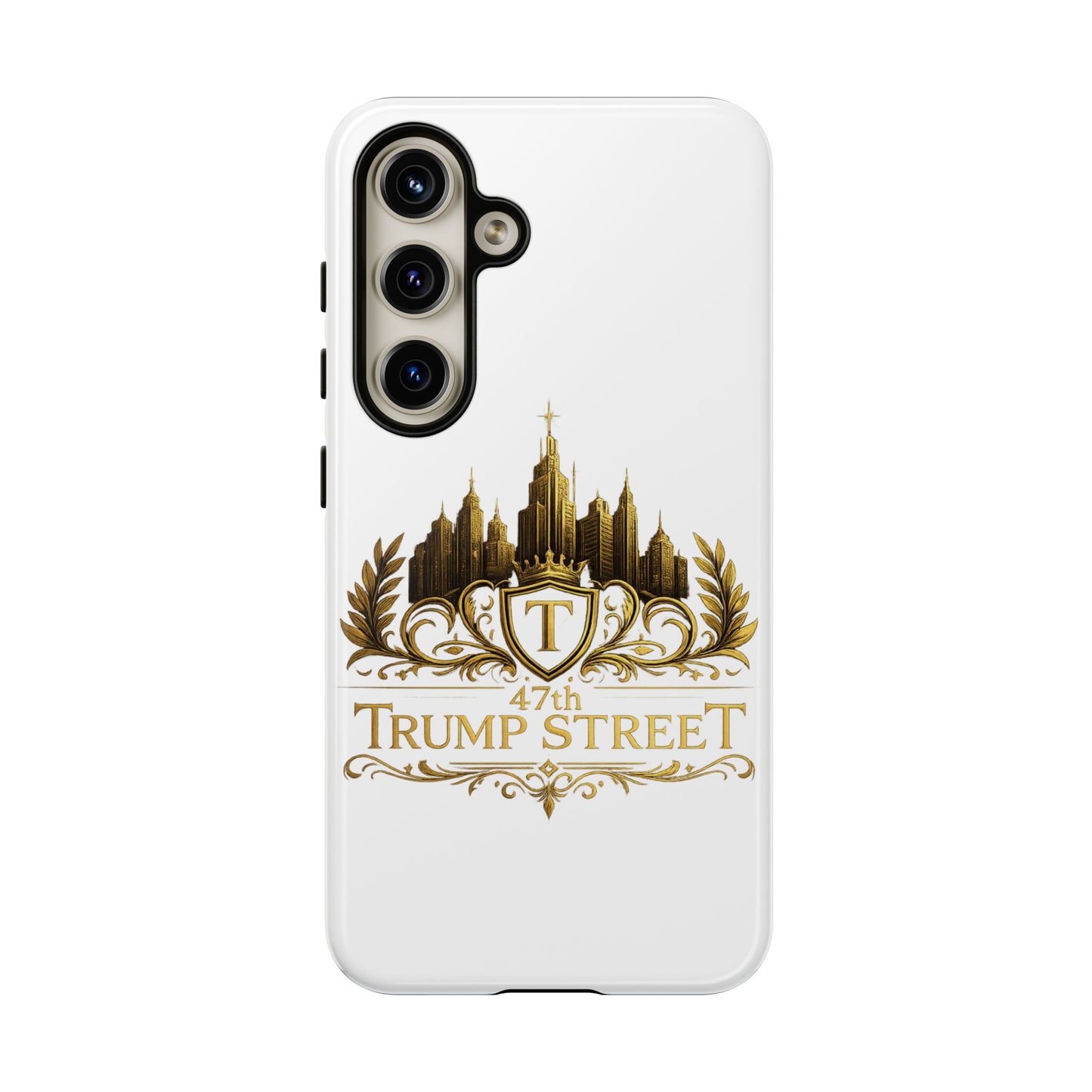 Gold Crest Phone Case - 47th Trump Street