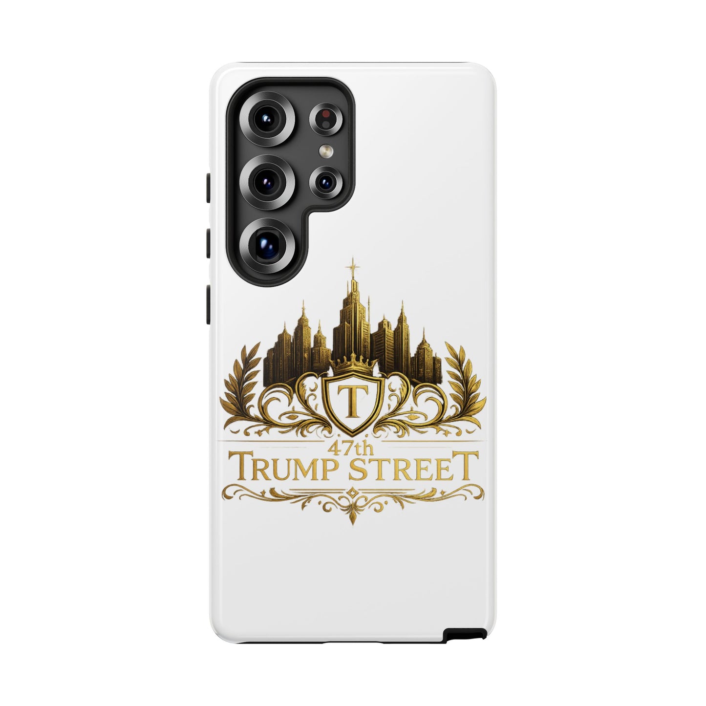 Gold Crest Phone Case - 47th Trump Street