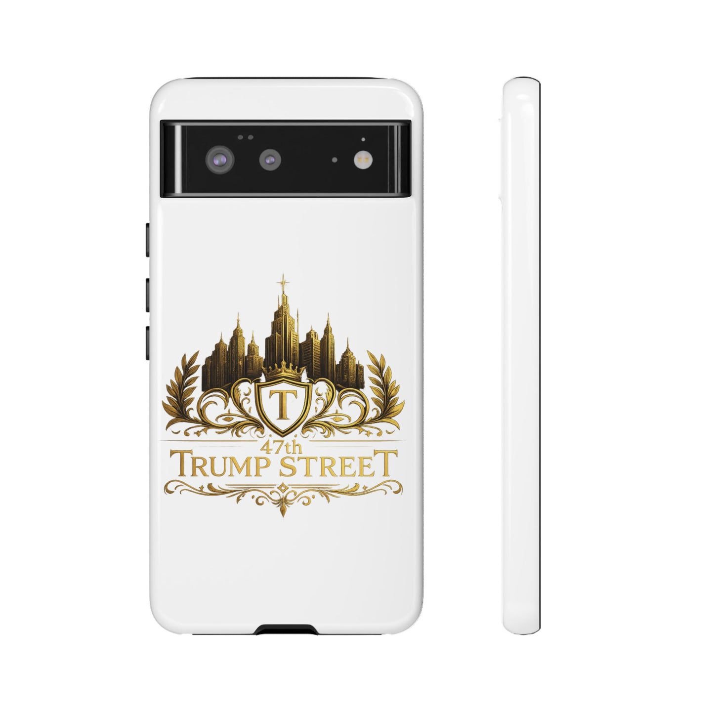 Gold Crest Phone Case - 47th Trump Street